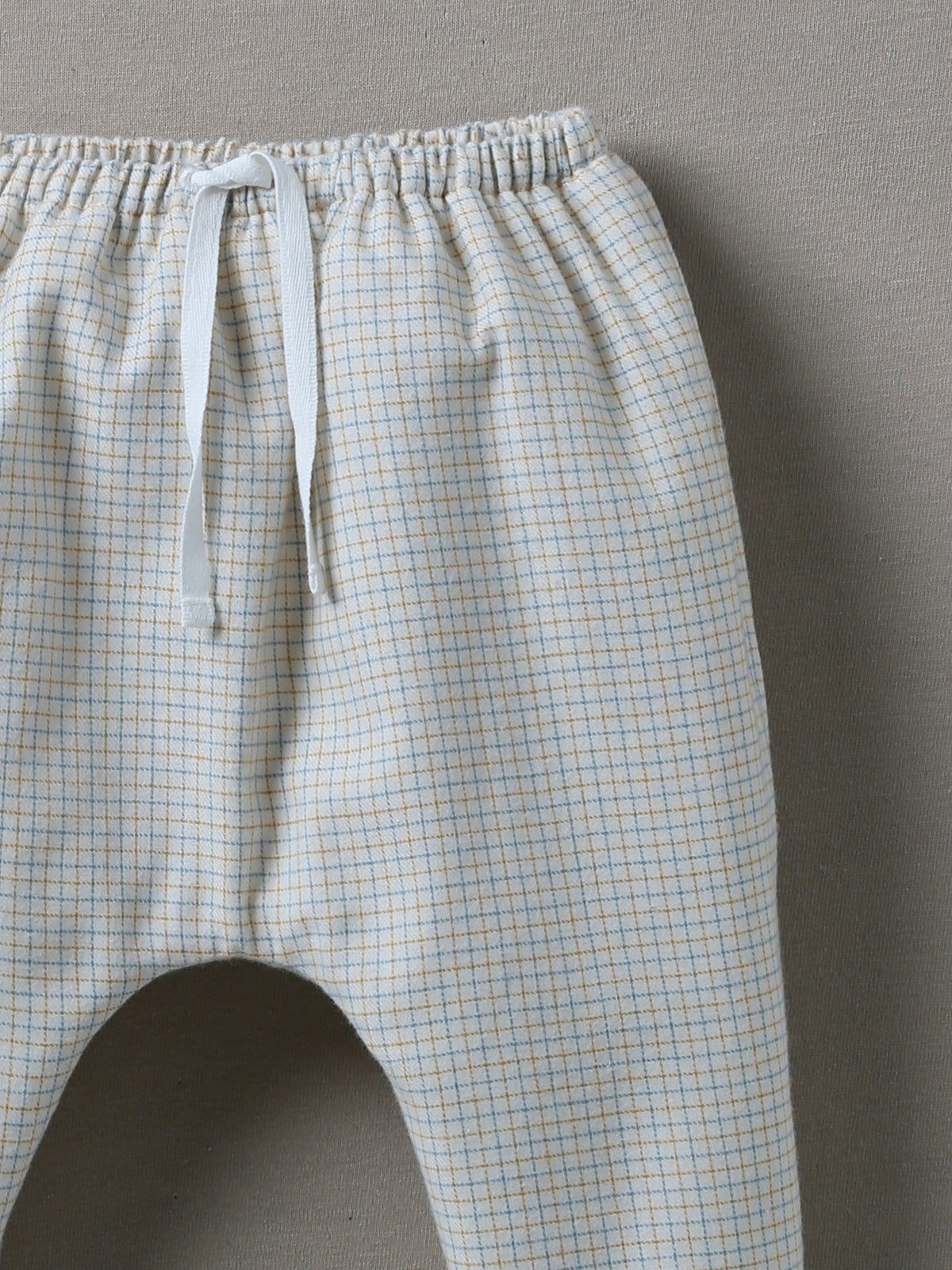 Baby-Pluderhose mit Tattersall-Karomuster