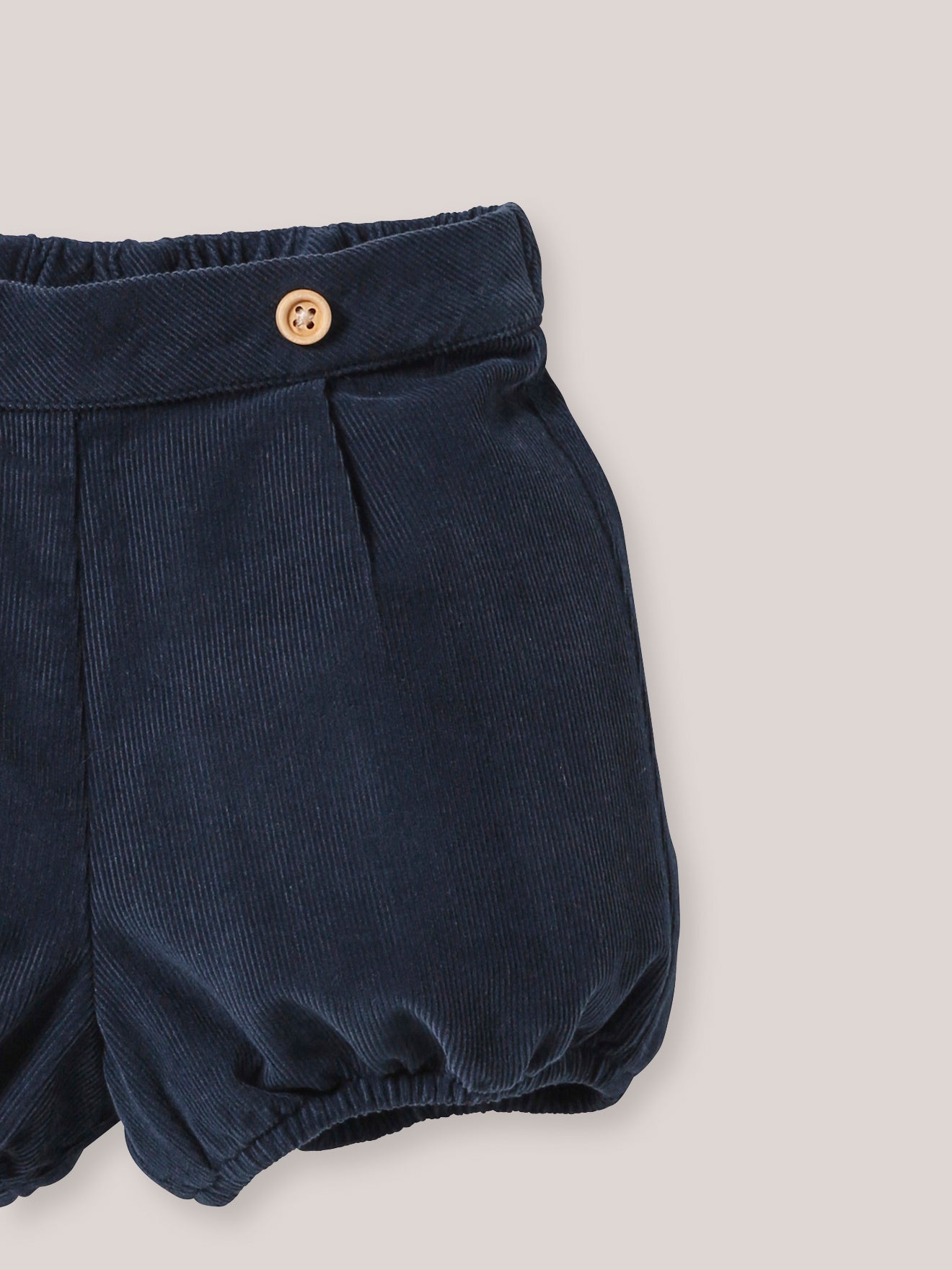 Baby-Shorts aus Velours