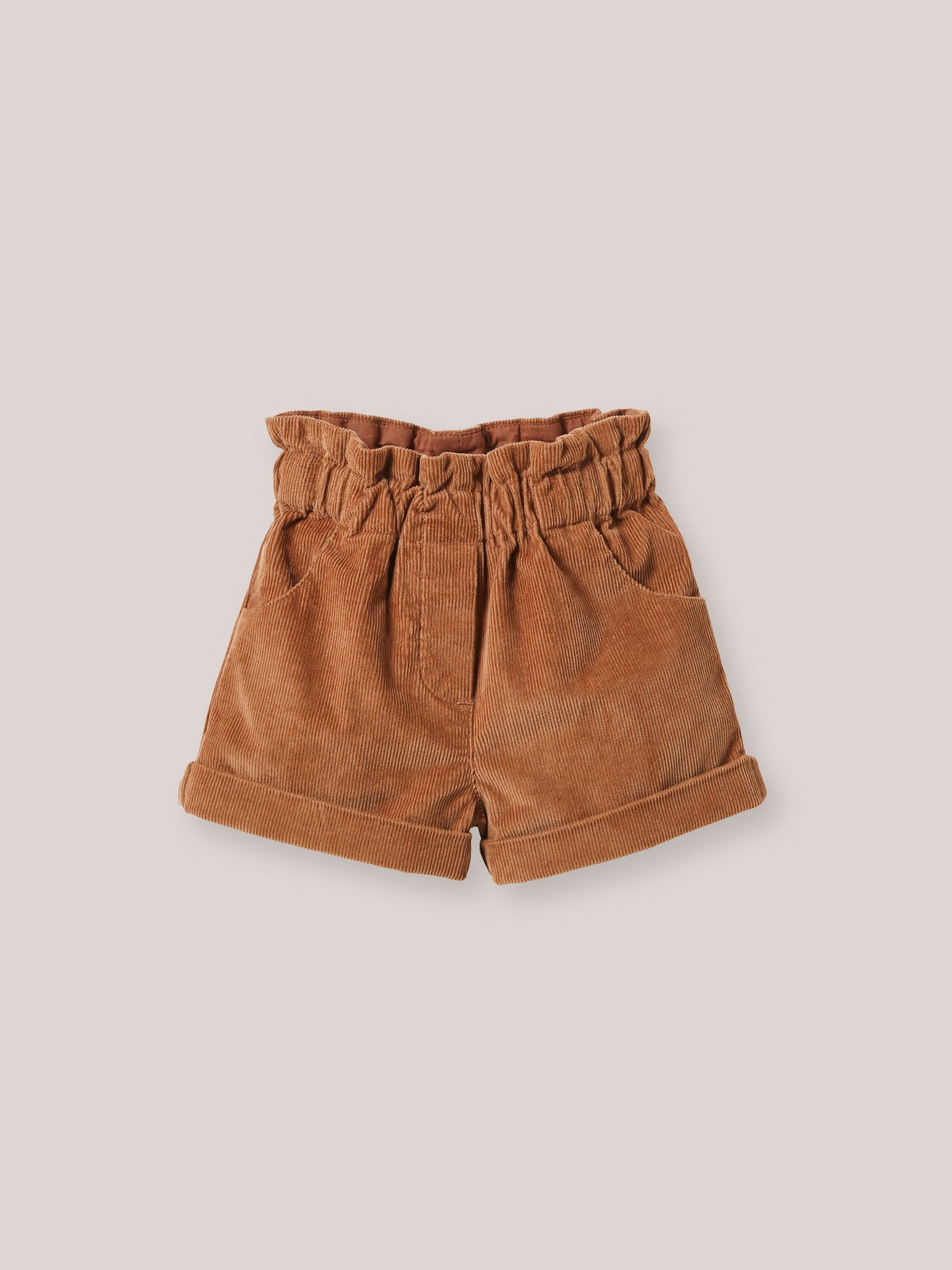 Baby-Shorts aus Velours