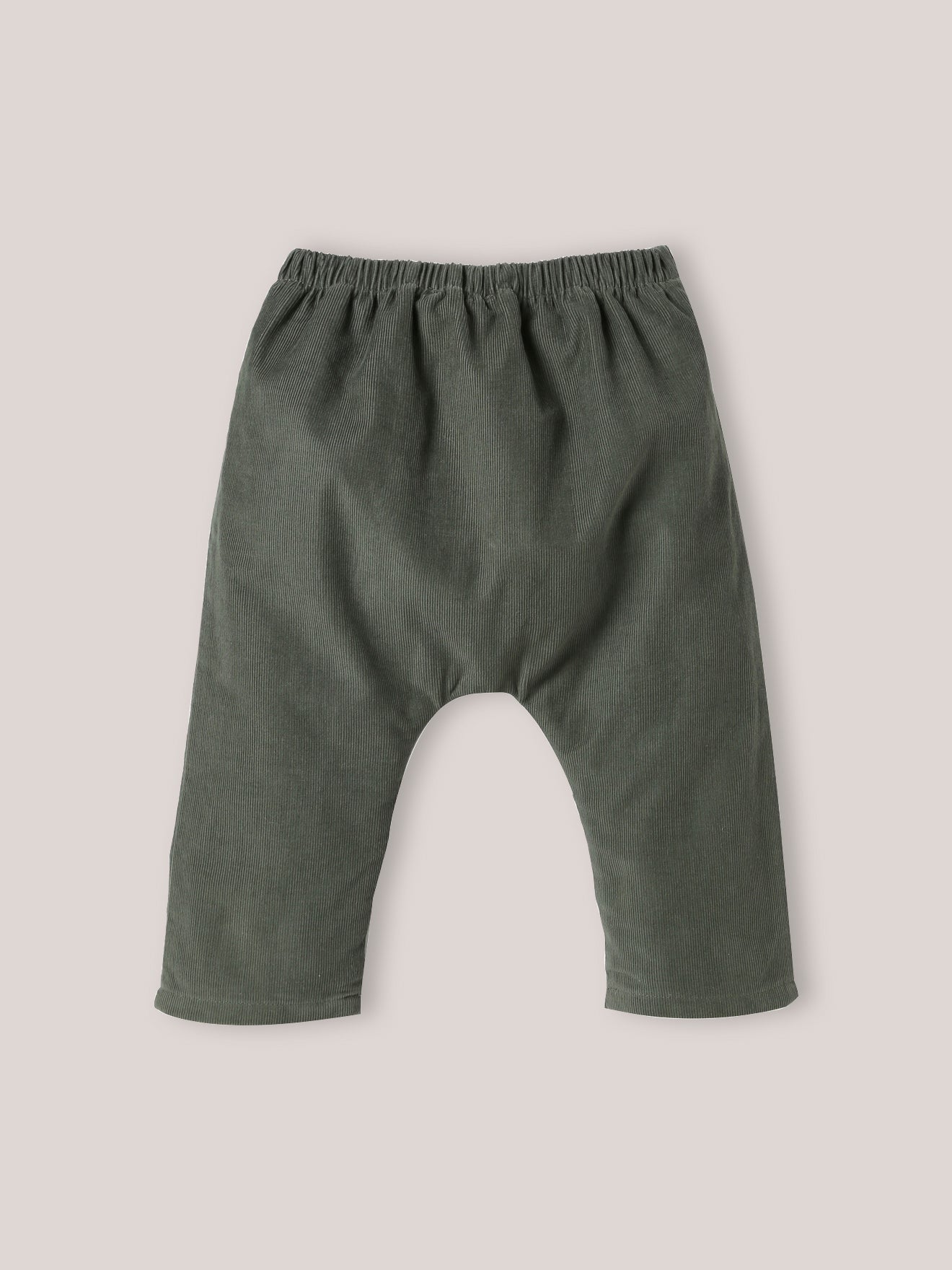 Baby-Pluderhose aus Velours