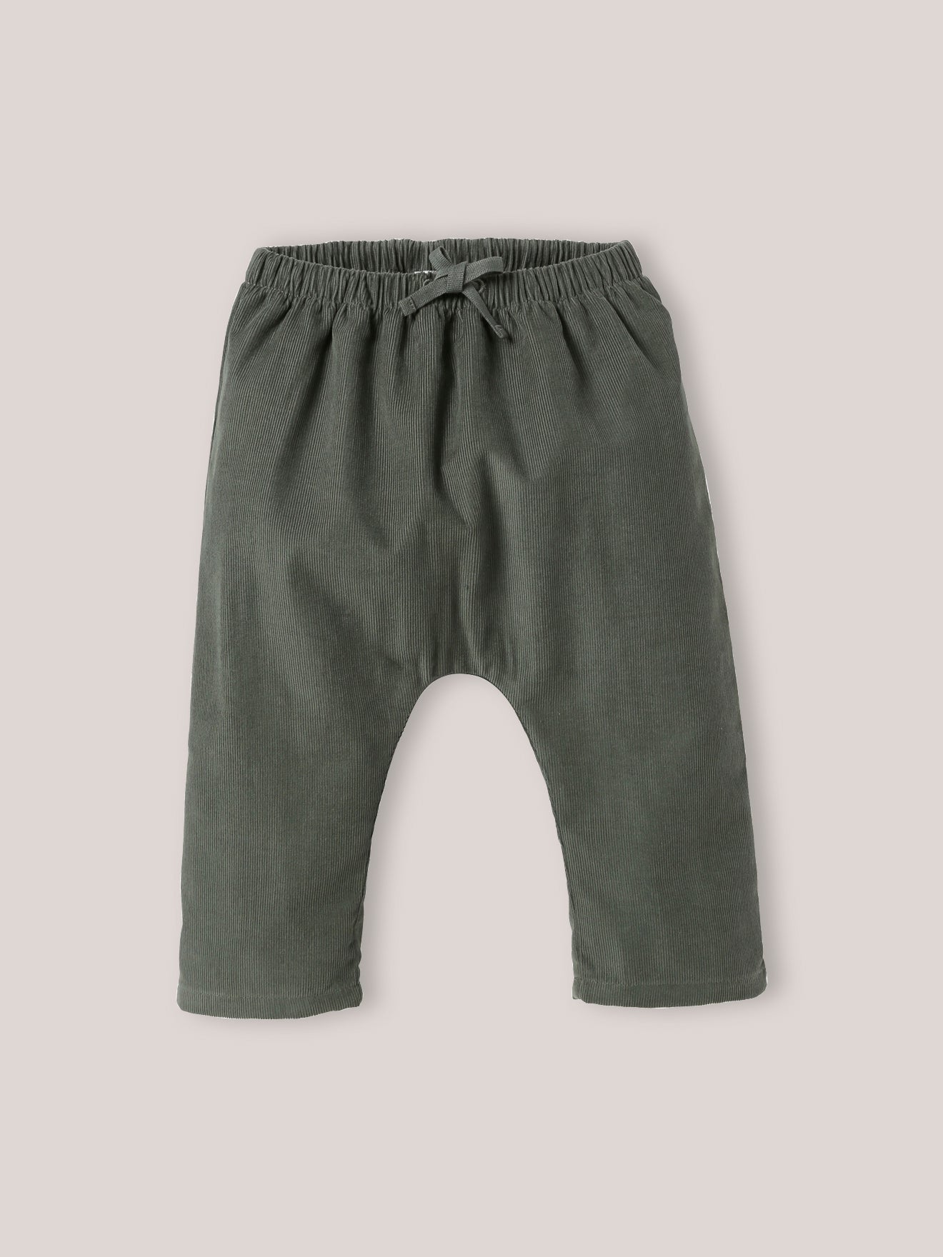 Baby-Pluderhose aus Velours