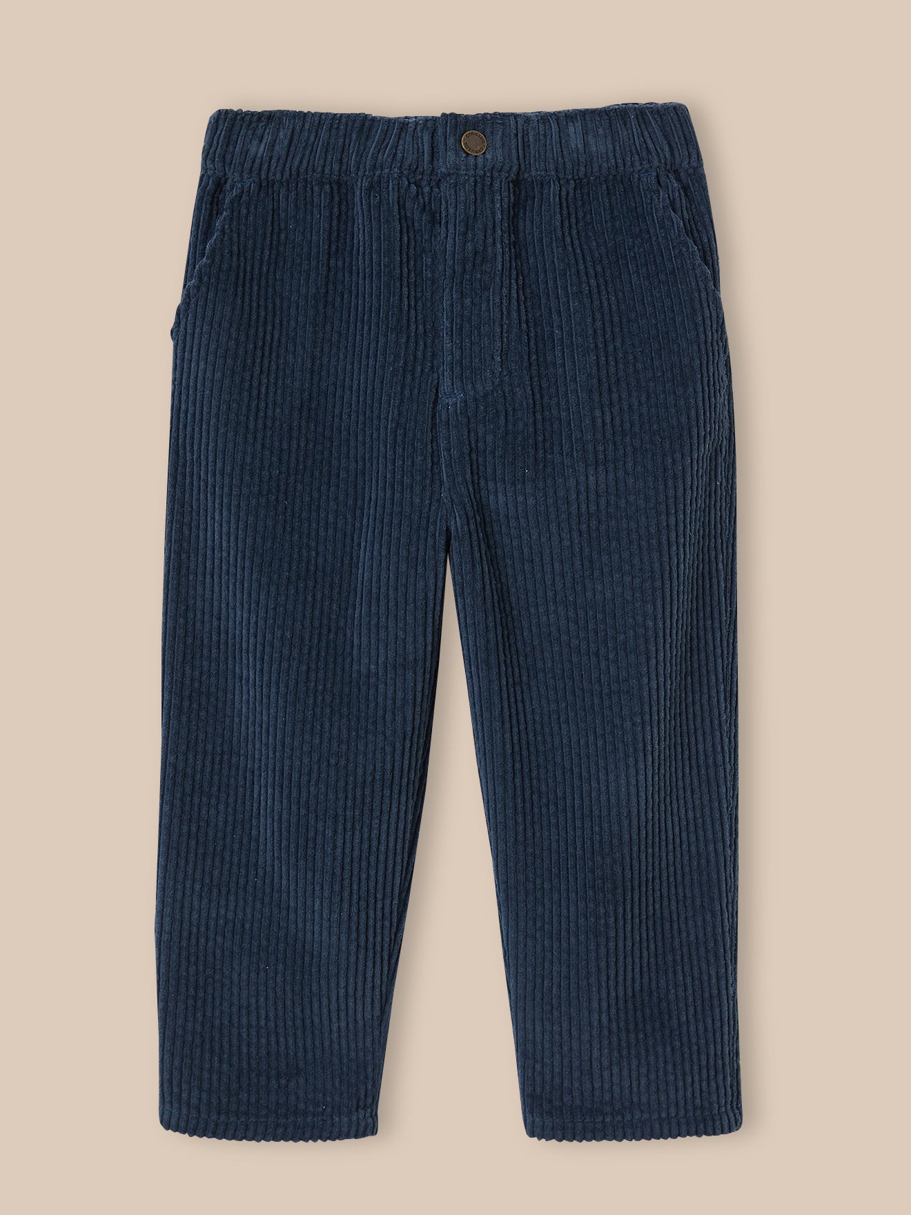 Baby-Hose aus Velours mit breiten Rippen