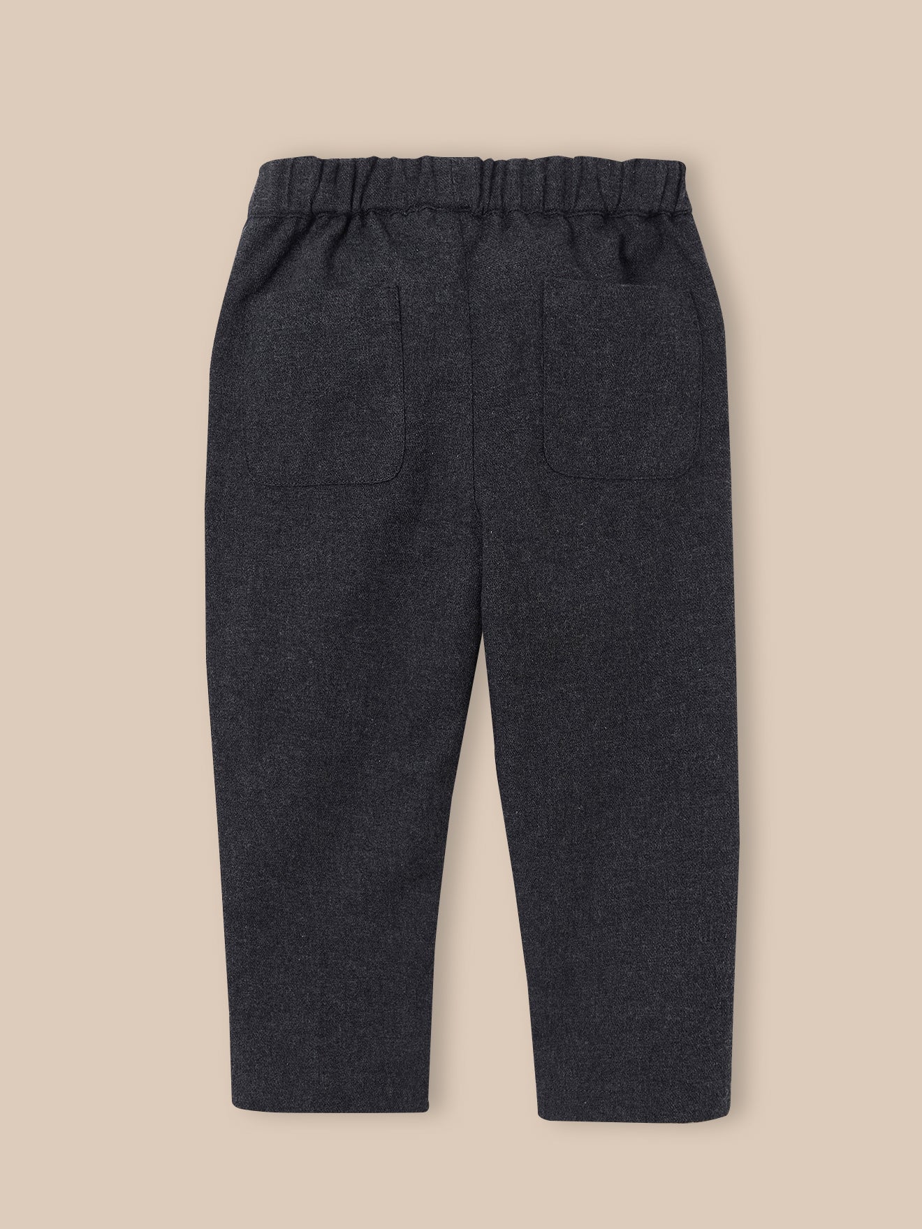 Baby-Hose in Flanell-Optik