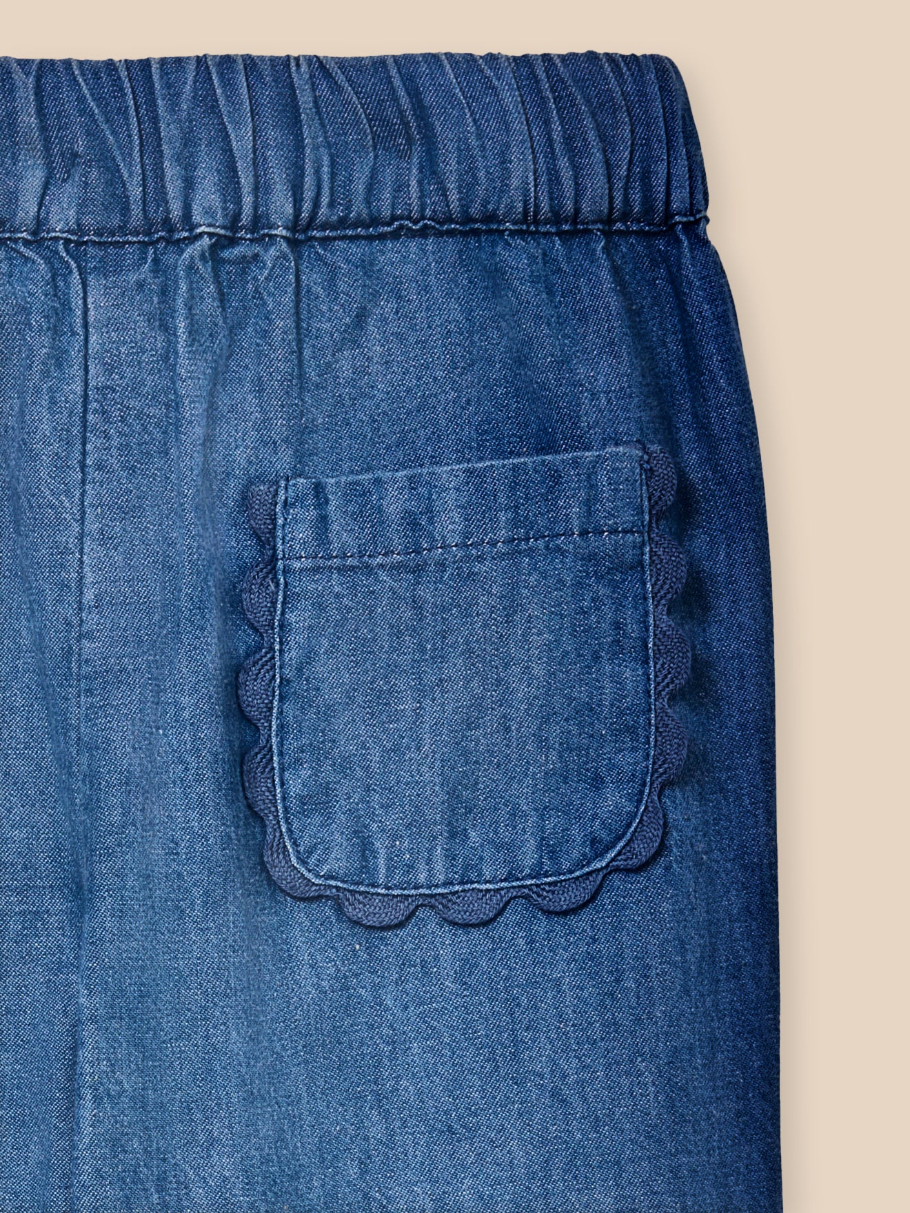 Hose aus leichtem Denim, Baby