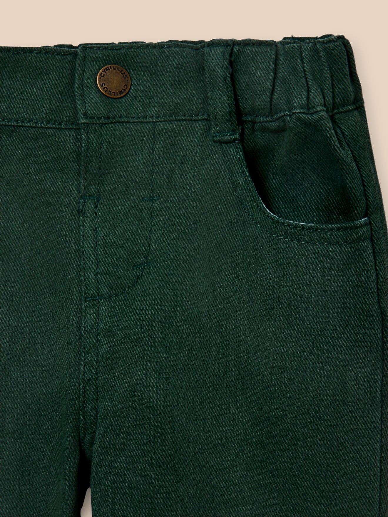 Gerade geschnittene Babyhose