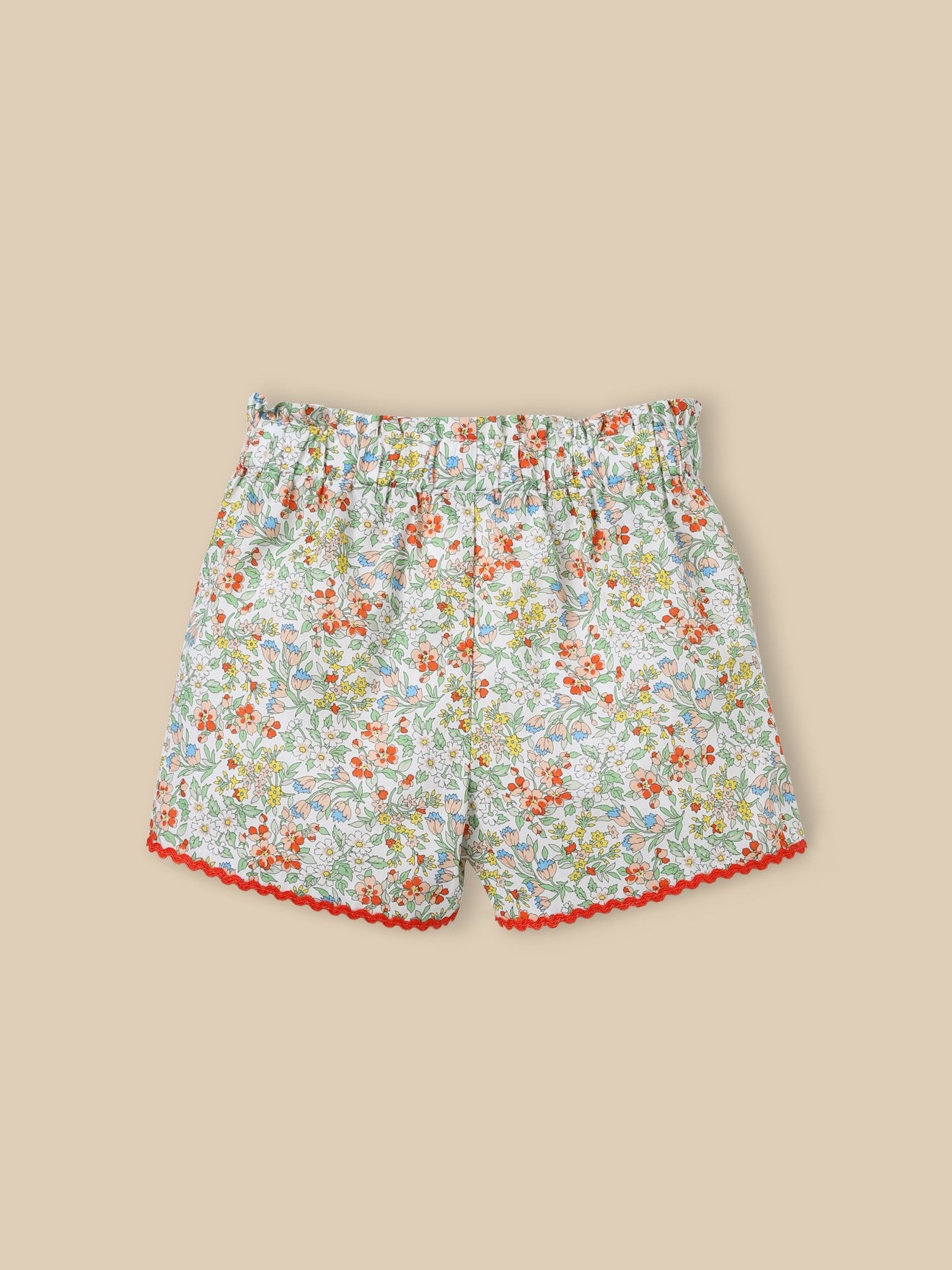 Shorts aus Liberty-Stoff, Baby