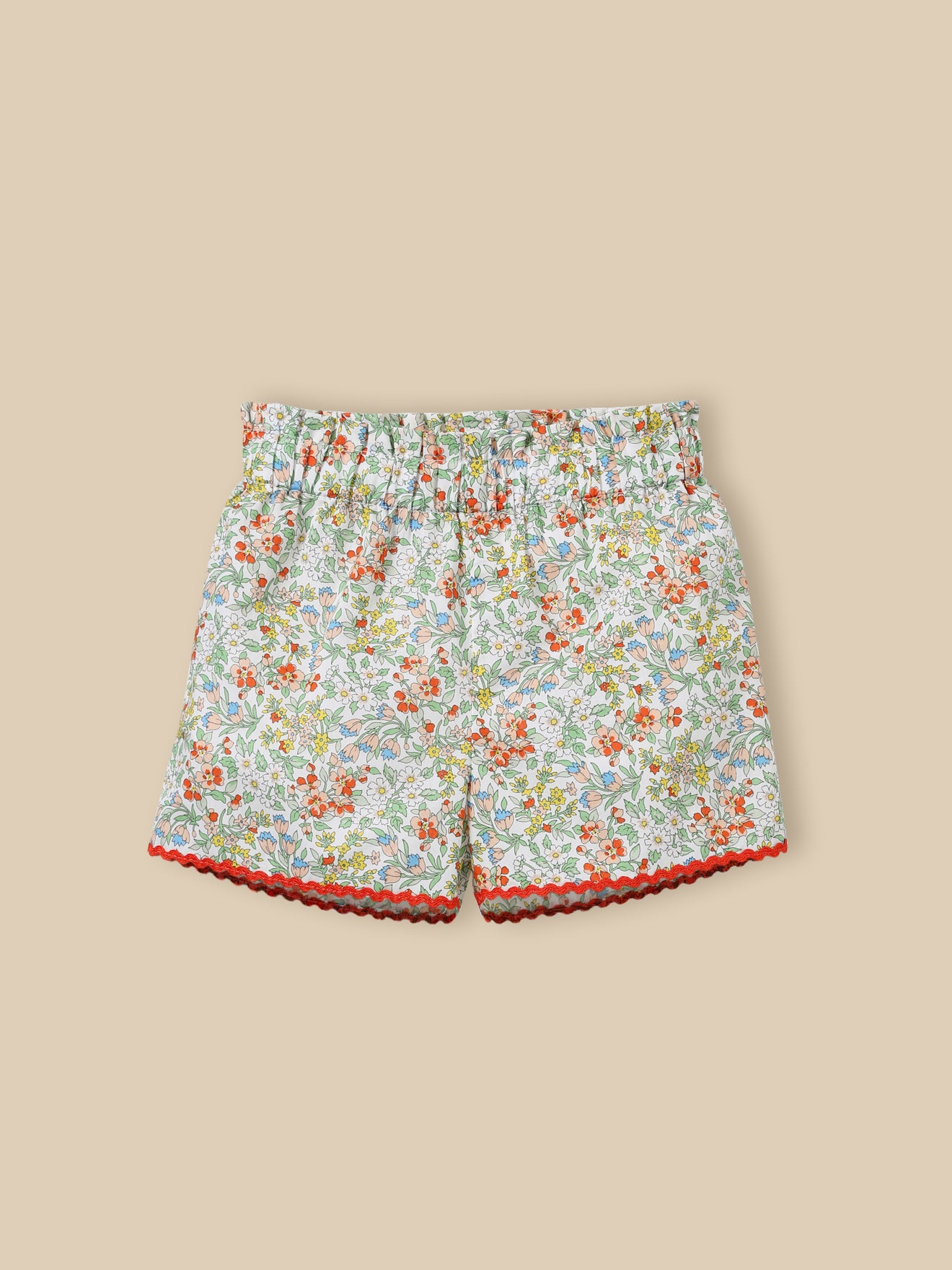 Shorts aus Liberty-Stoff, Baby
