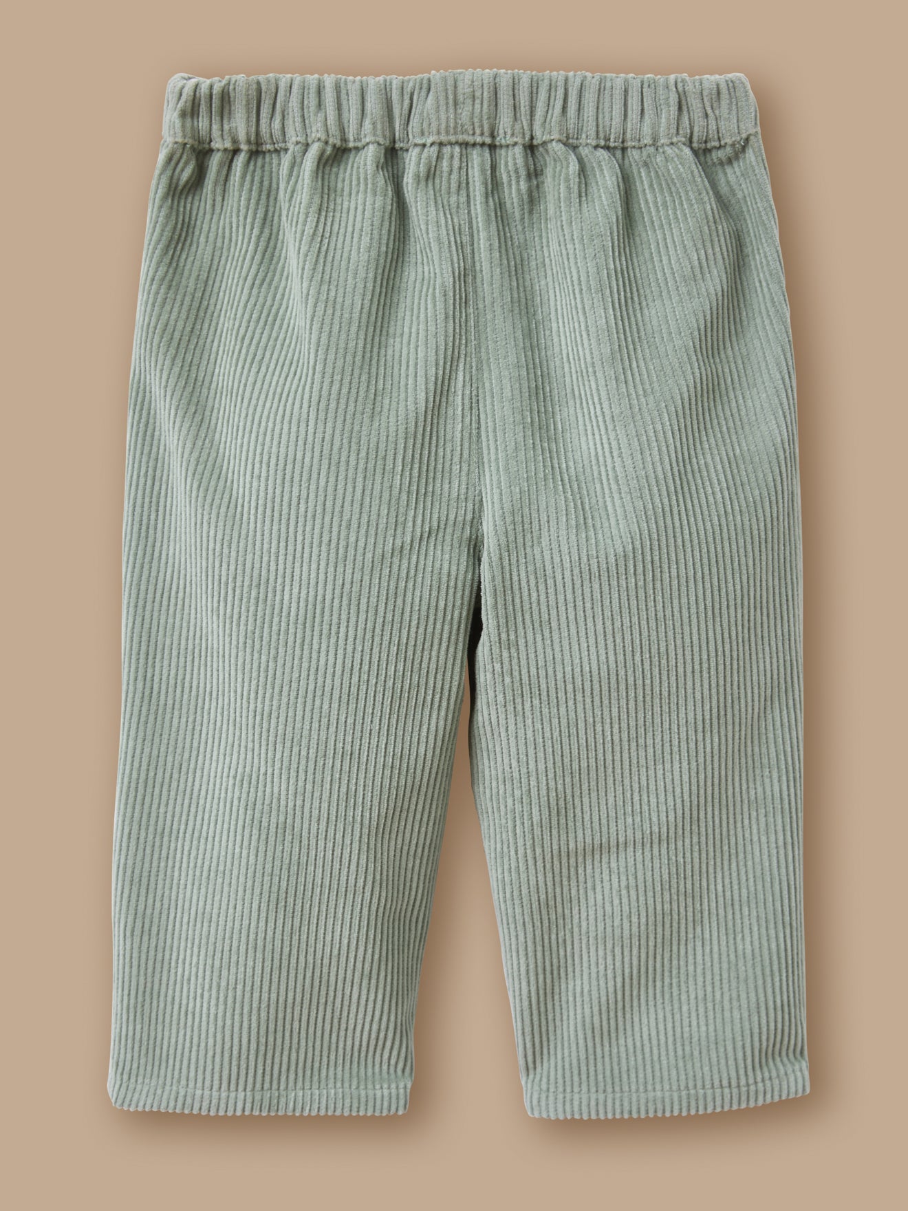 Festonierte Samthose für Babys
