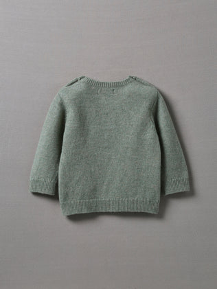 Babypullover « Bär » aus Lambswool
