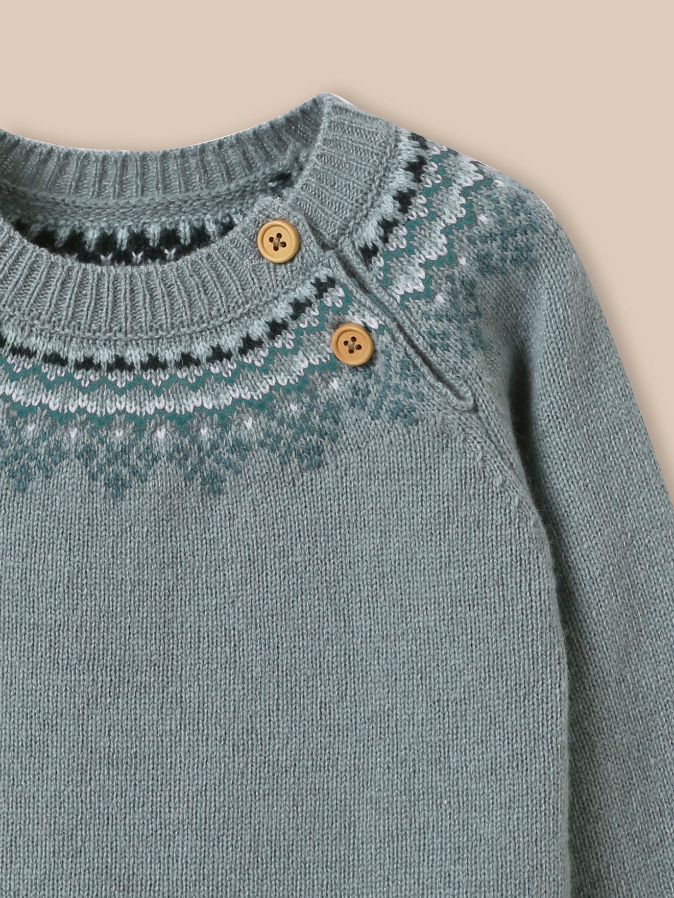 Baby-Pullover aus Lambswool