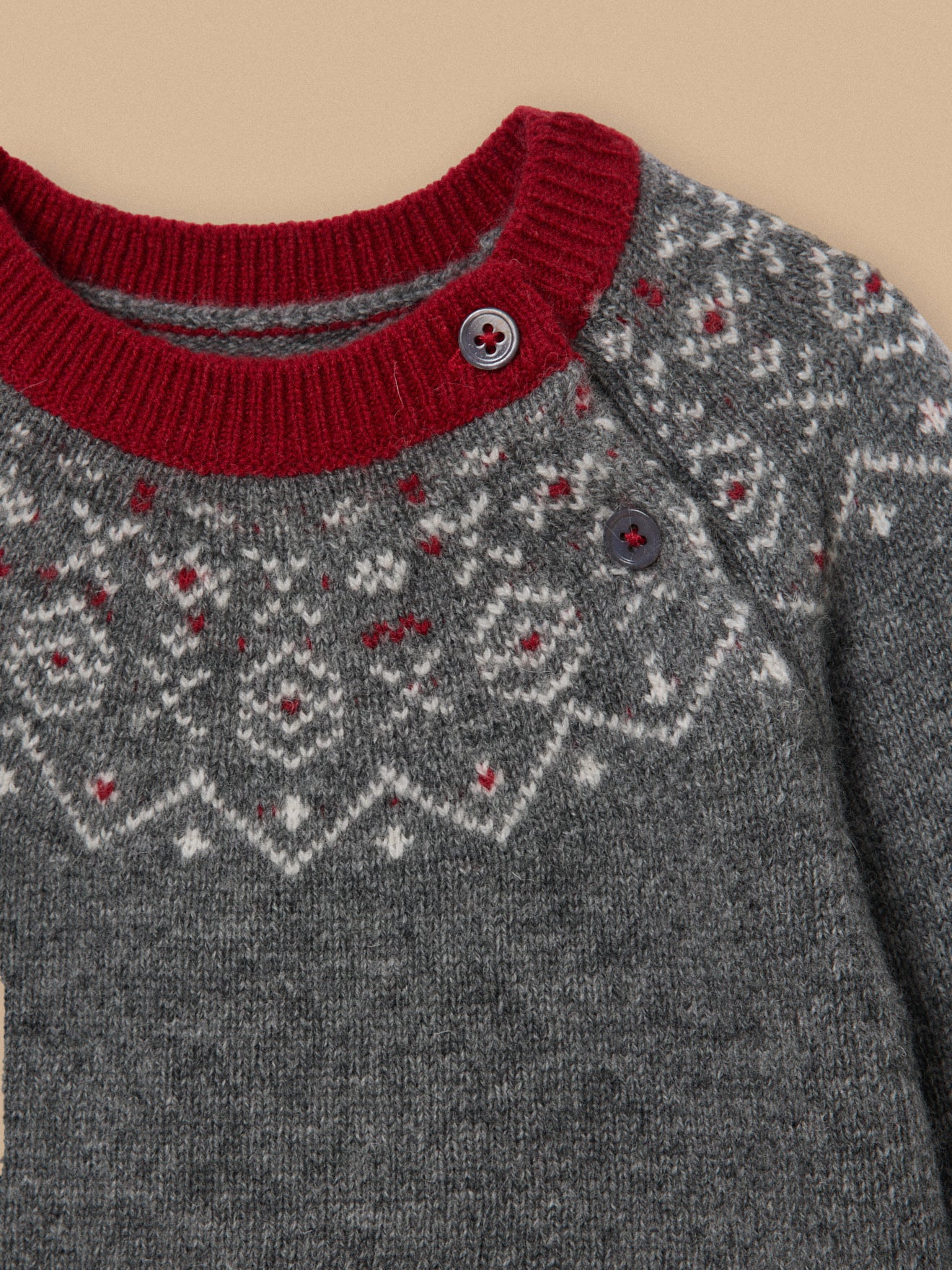 Baby-Pullover aus Lambswool