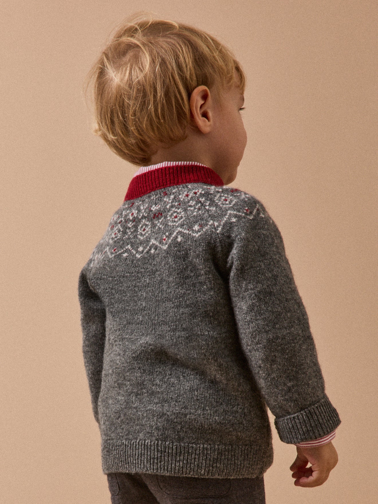 Baby-Pullover aus Lambswool