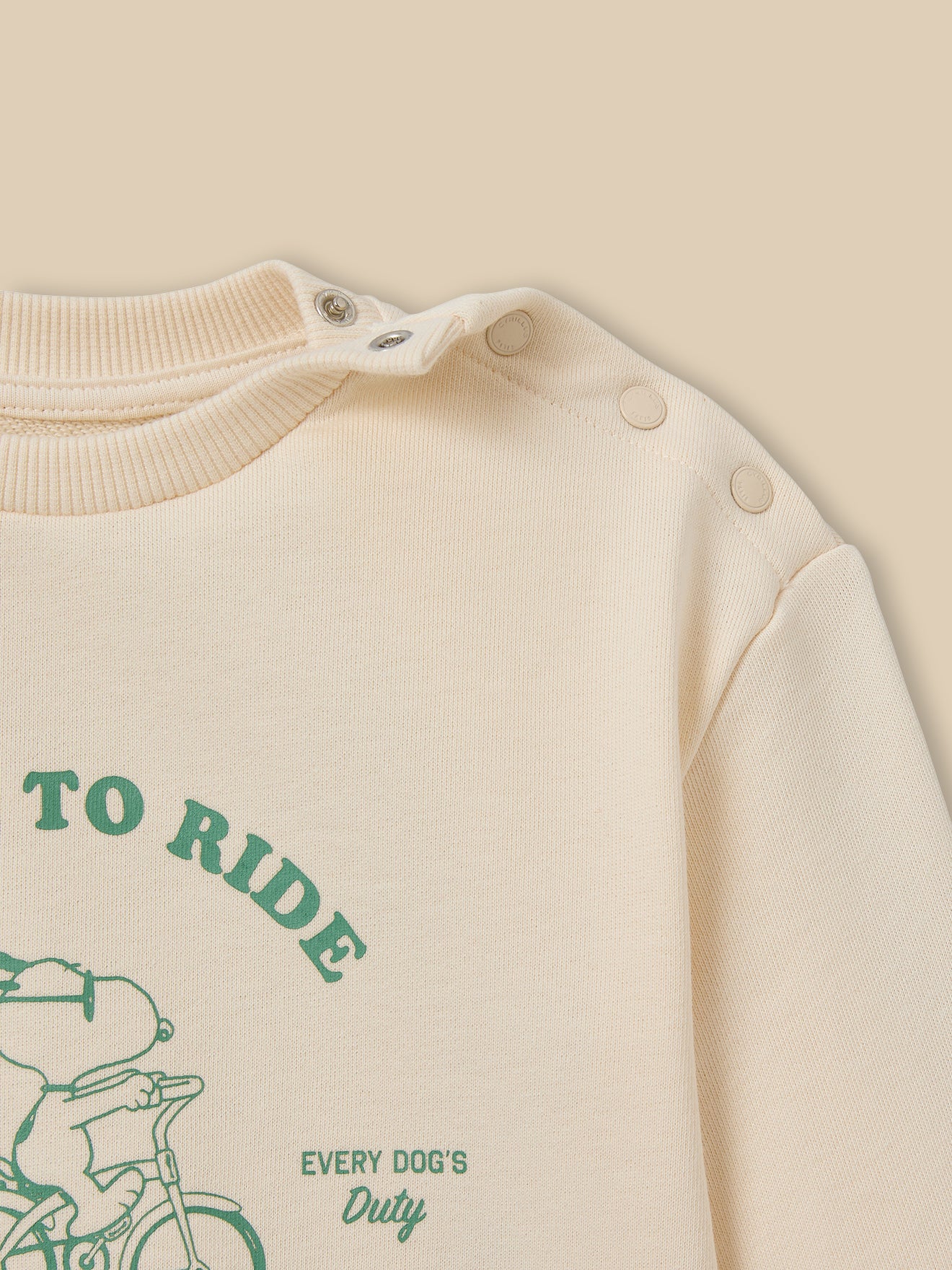 Baby-Sweatshirt Cyrillus x PEANUTS(TM) – Snoopy Kollektion
