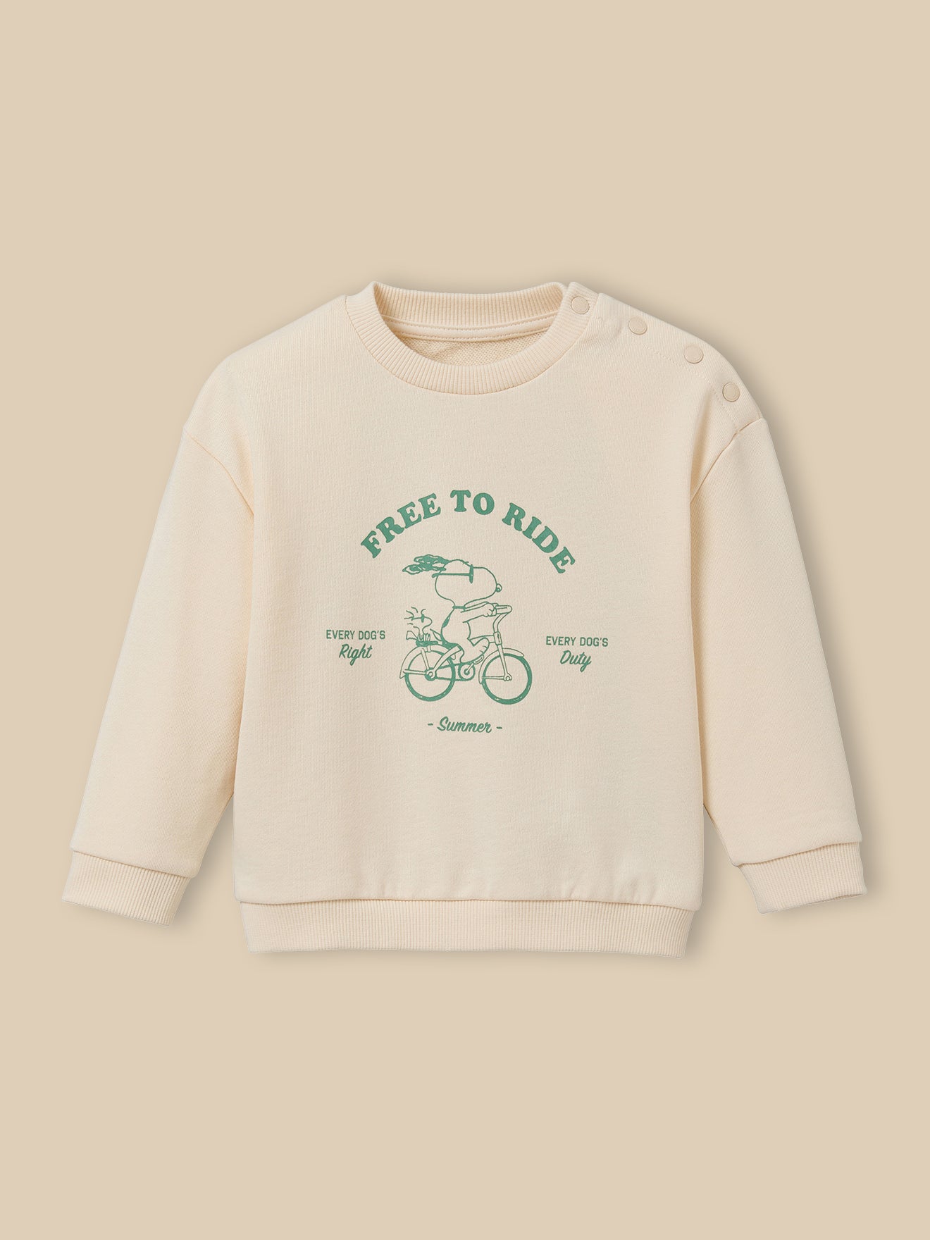 Baby-Sweatshirt Cyrillus x PEANUTS(TM) – Snoopy Kollektion
