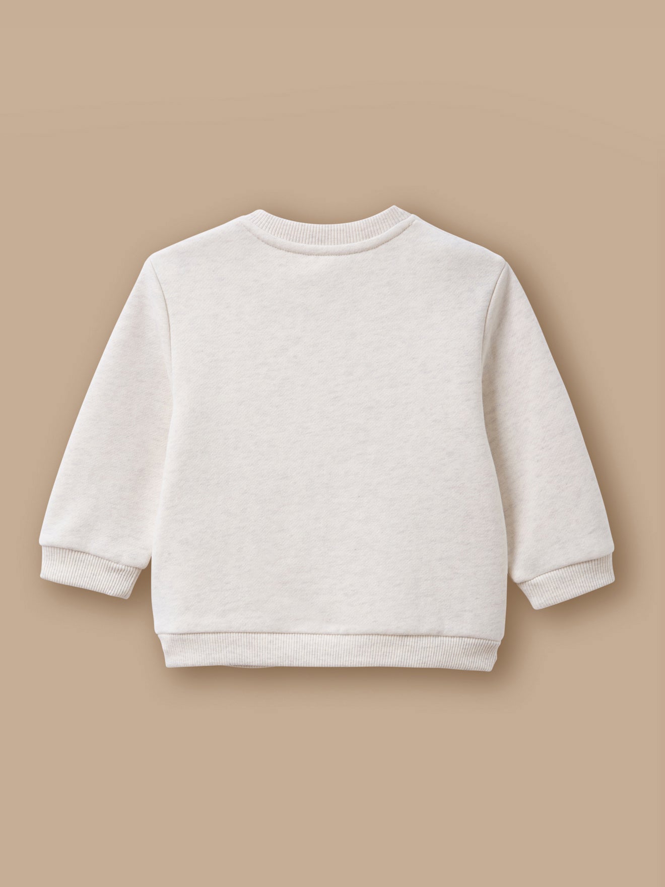Sweatshirt mit Liberty-Stoff-Patch, Baby