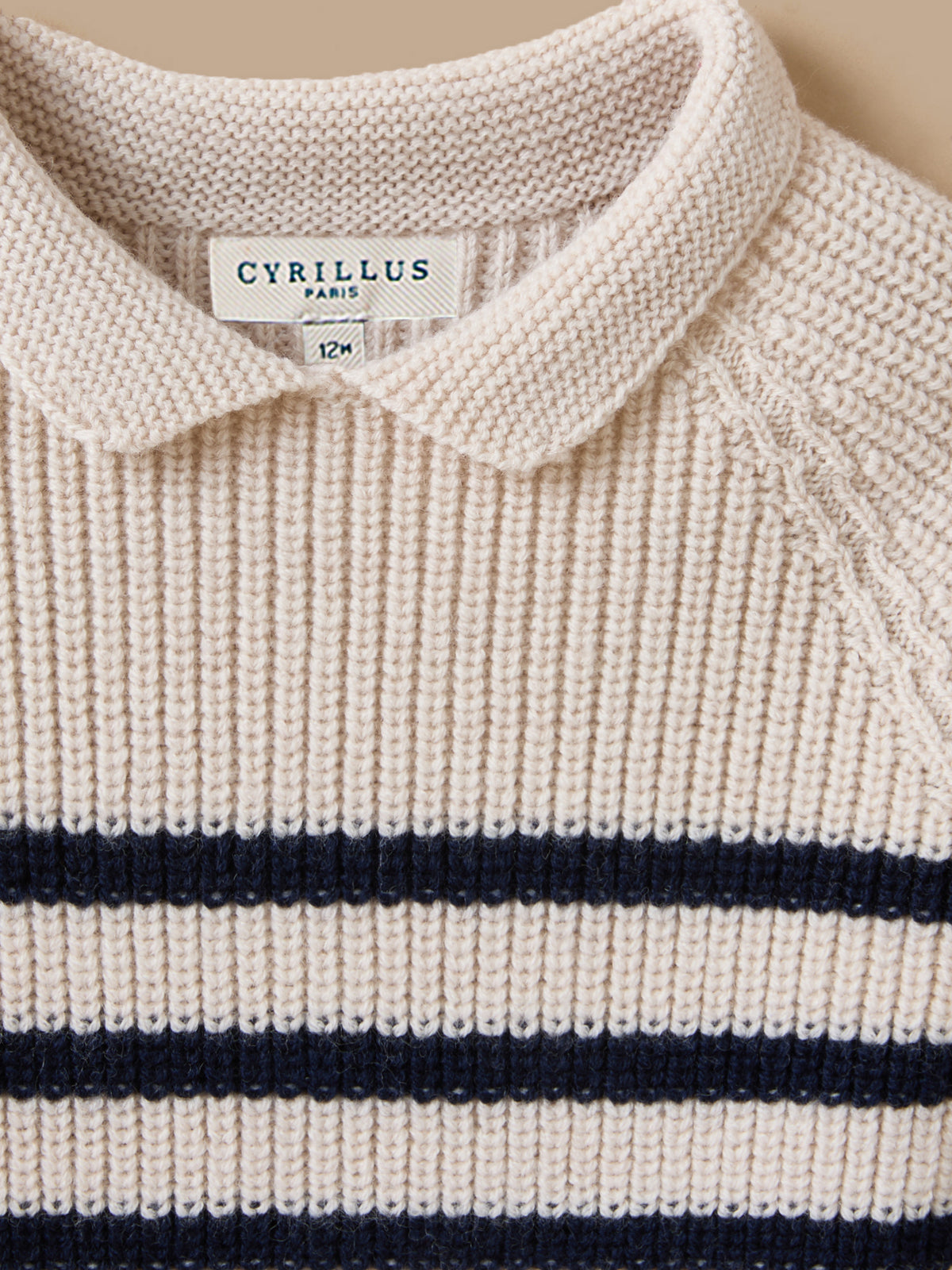 Merino-Wollpullover für Babys – Cyrillus X les 3 Tricoteurs
