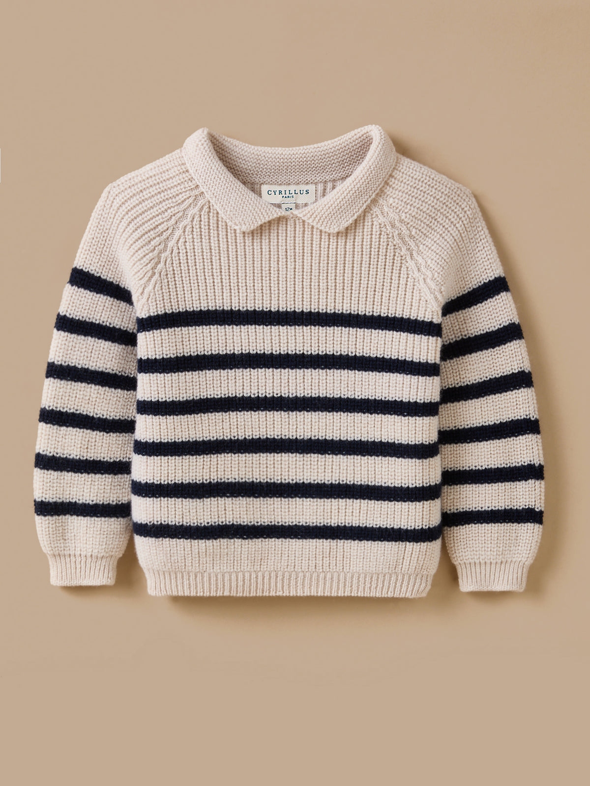 Merino-Wollpullover für Babys – Cyrillus X les 3 Tricoteurs
