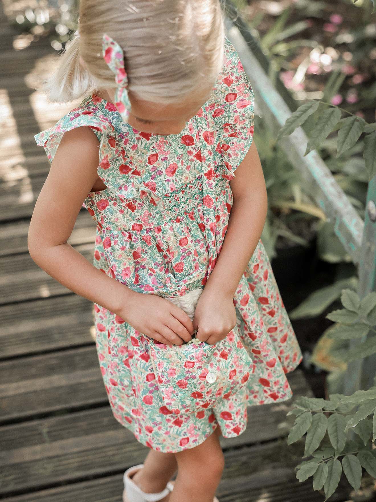 Babykleid aus Liberty®-Stoff – Kollektion für Festtage und Hochzeiten