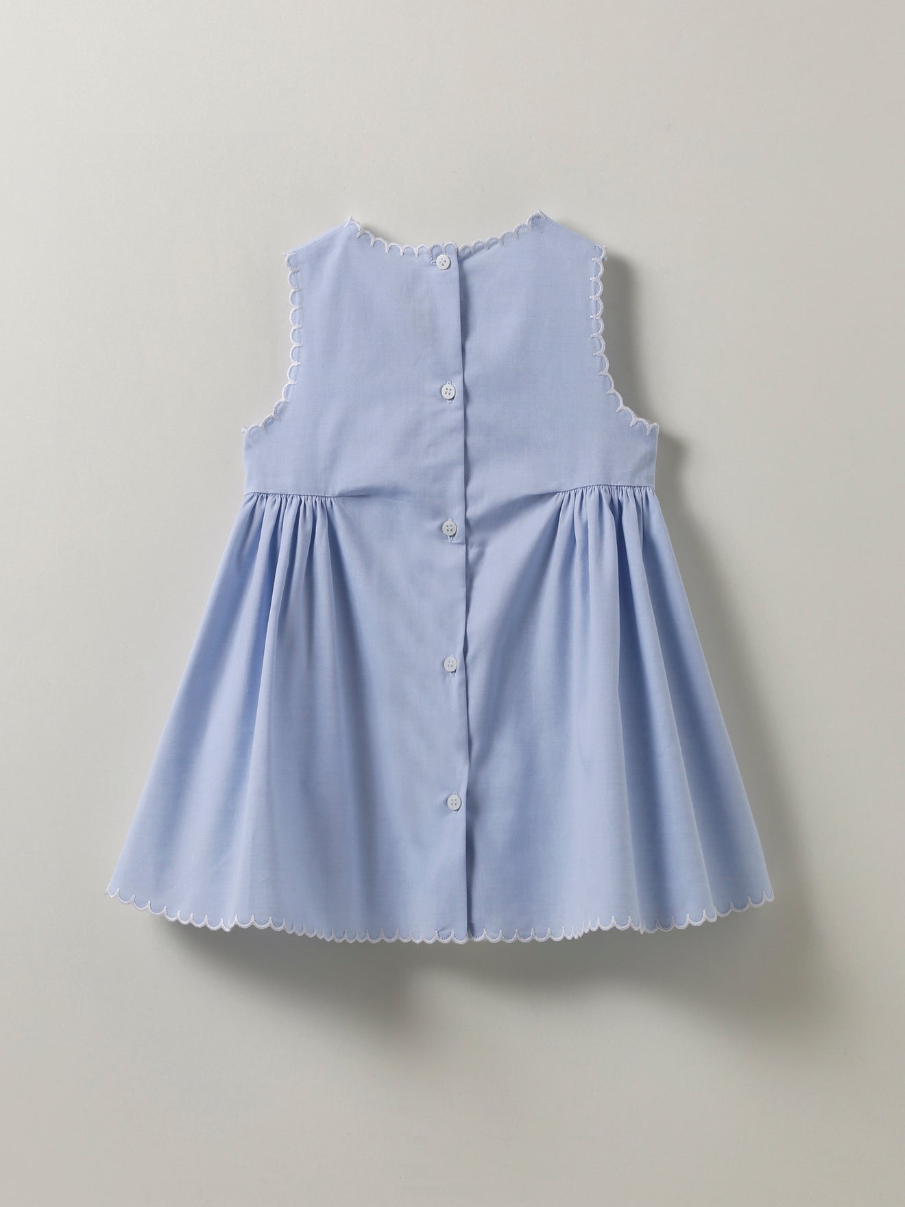 Babykleid aus Oxford-Stoff