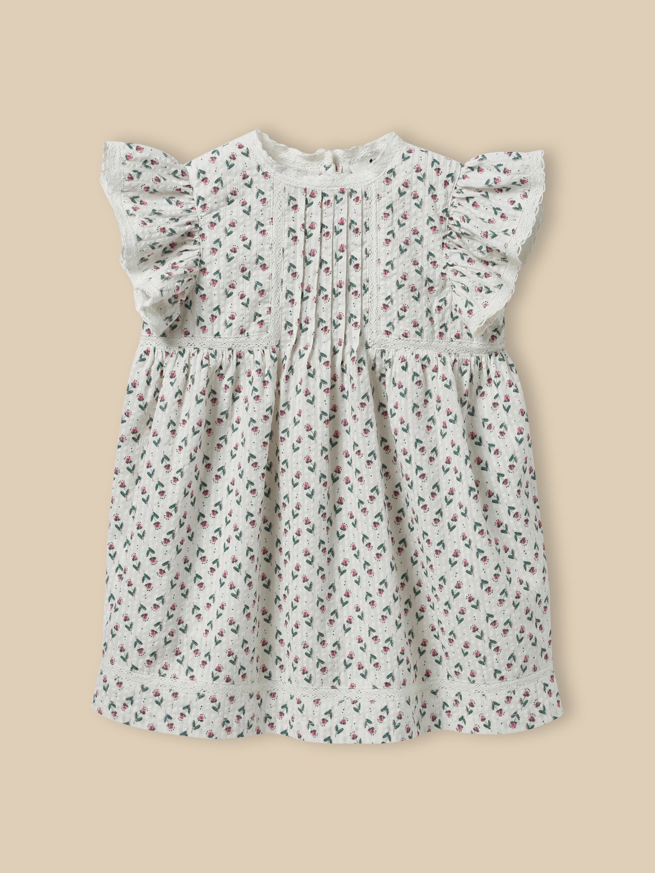 Babykleid aus Seersucker