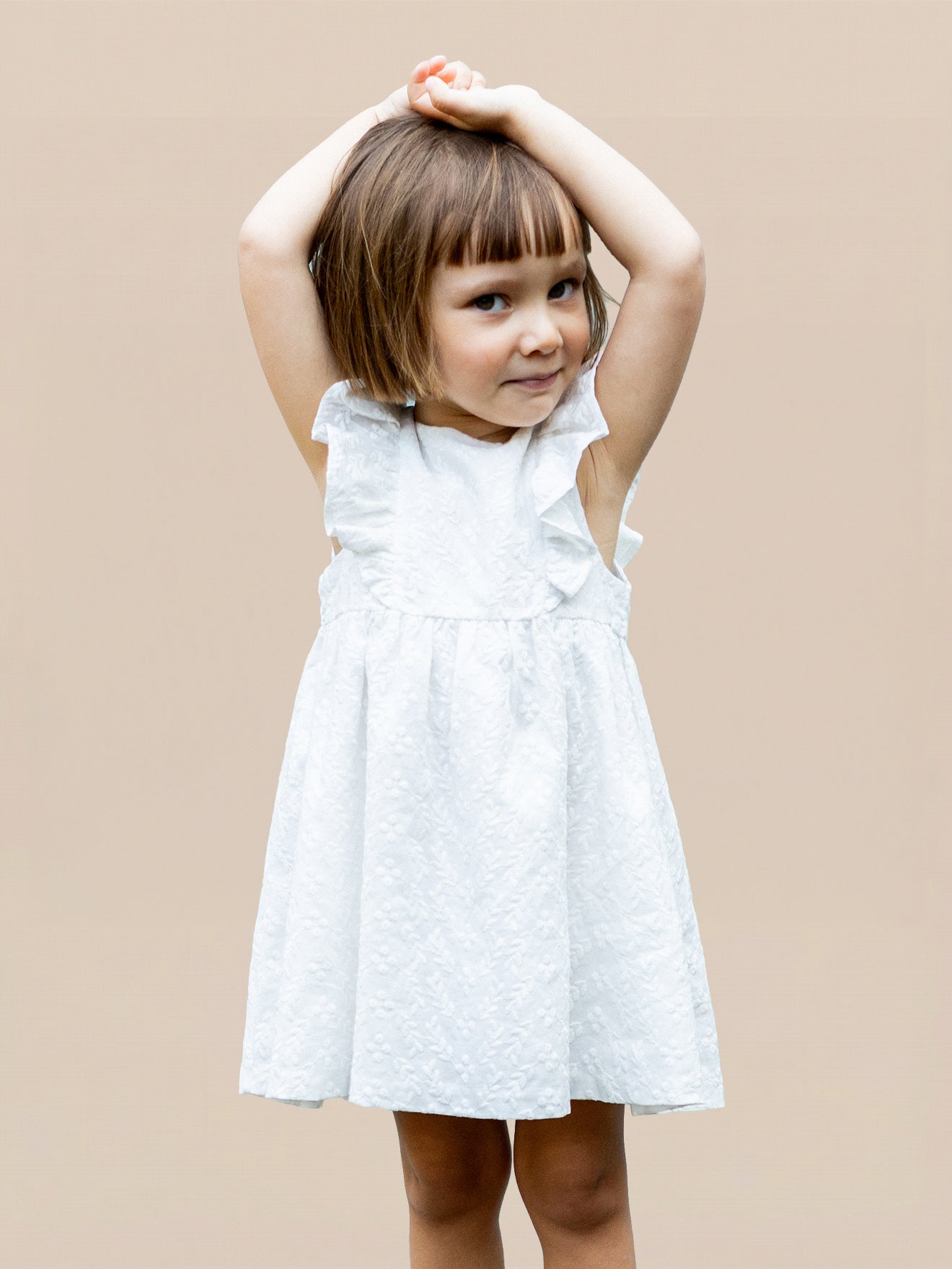 Besticktes Kleid Sarah -Kollektion Festtage und Hochzeiten