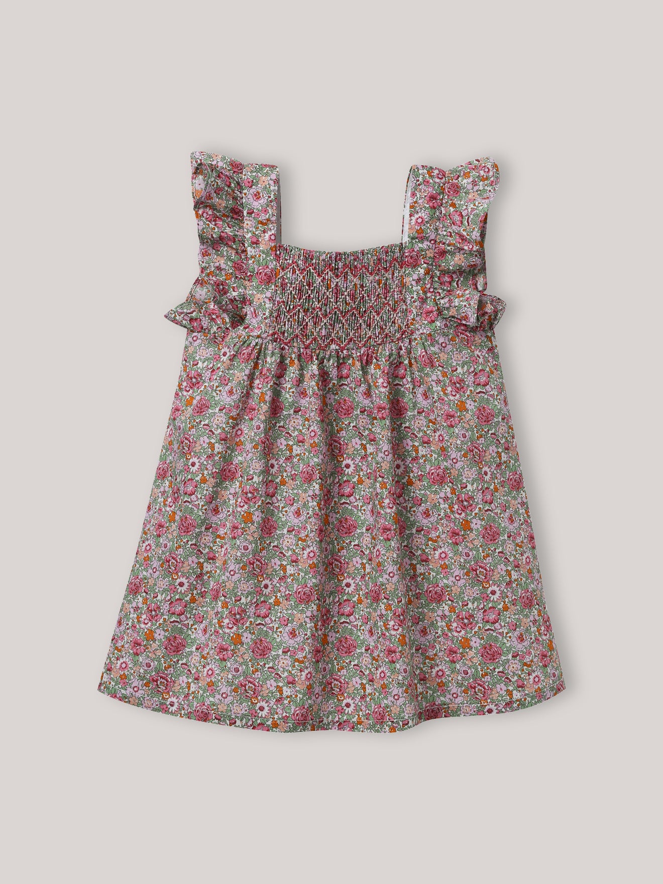 Kleid aus Liberty®-Stoff « Amélie » – Kollektion für Festtage und Hochzeiten