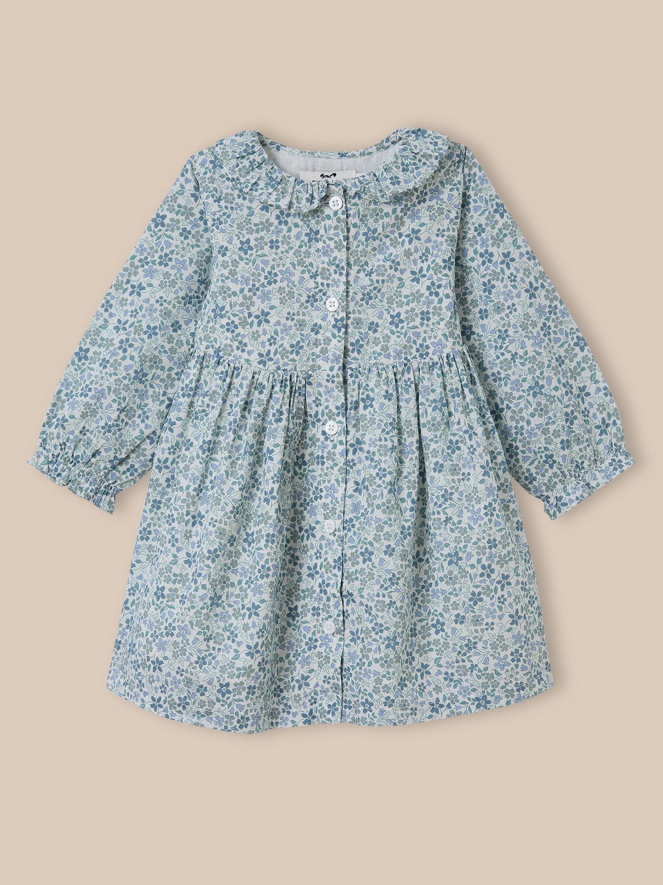 Baby-Kleid mit Print « Jeanne »