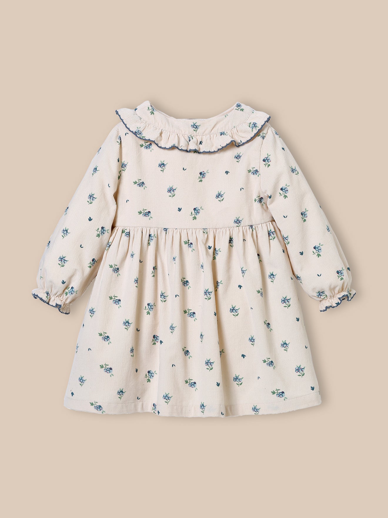 Baby-Kleid aus Velours