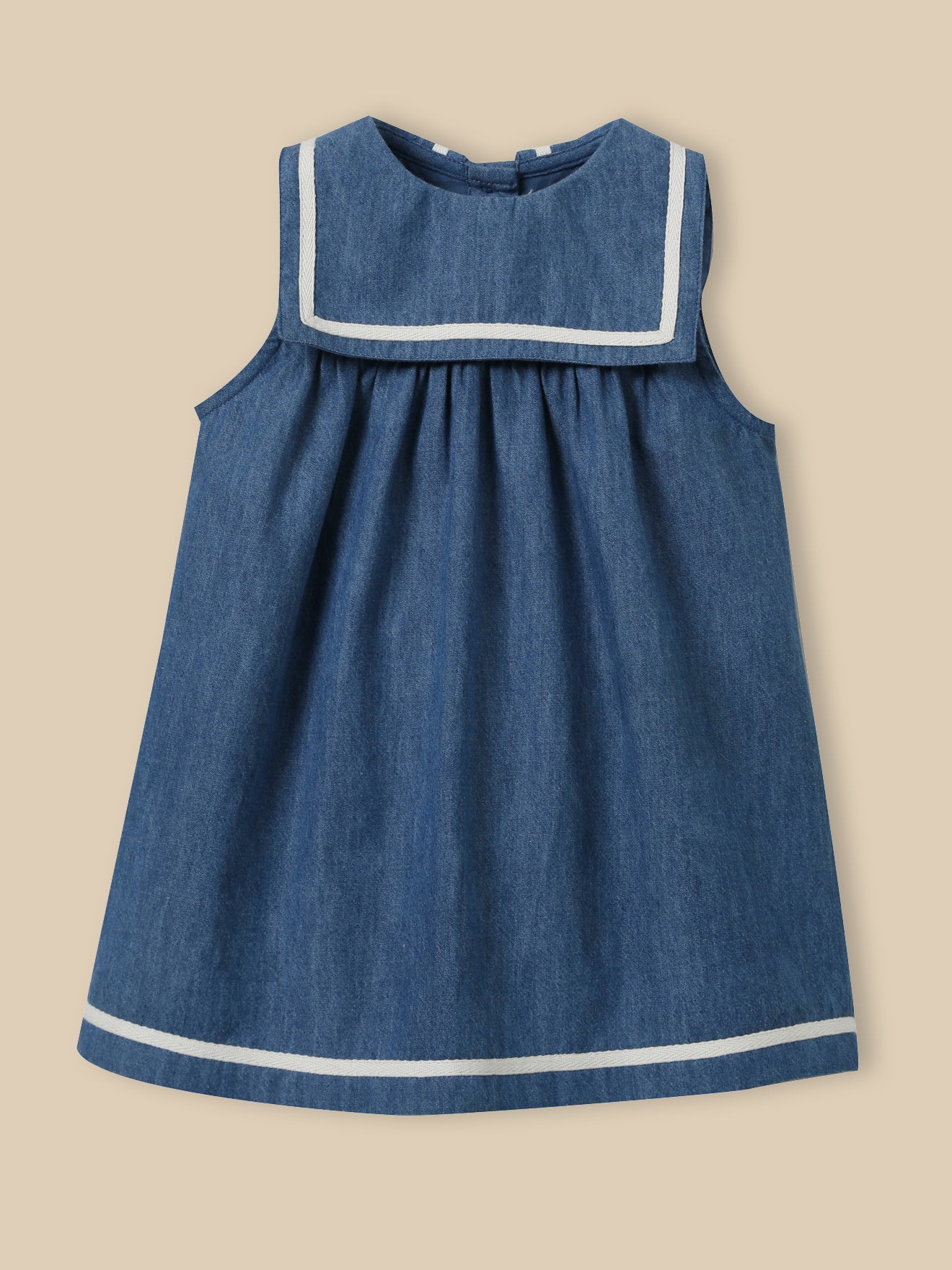 Denim-Kleid light, Baby