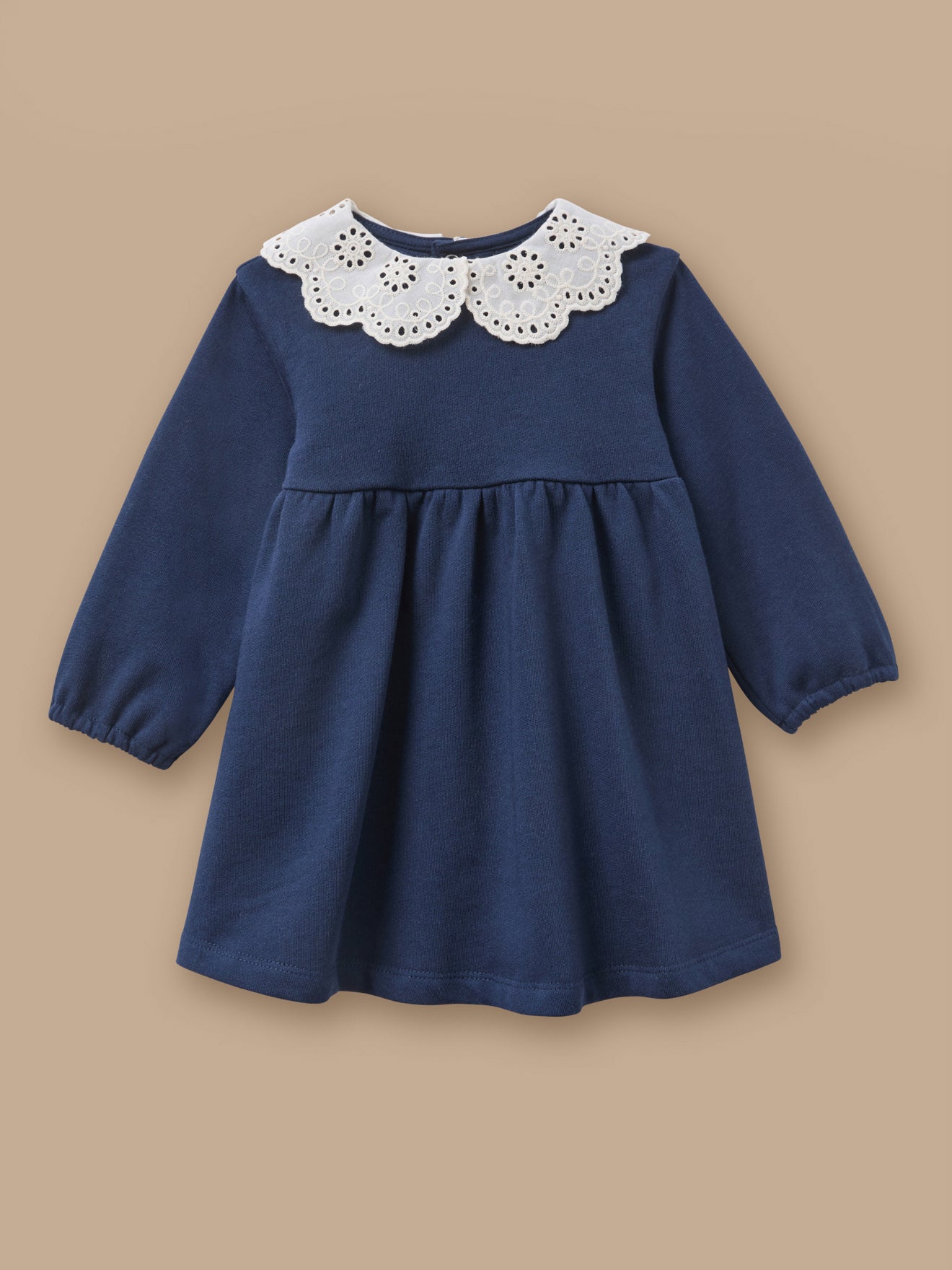 Baby-Kleid aus Molton