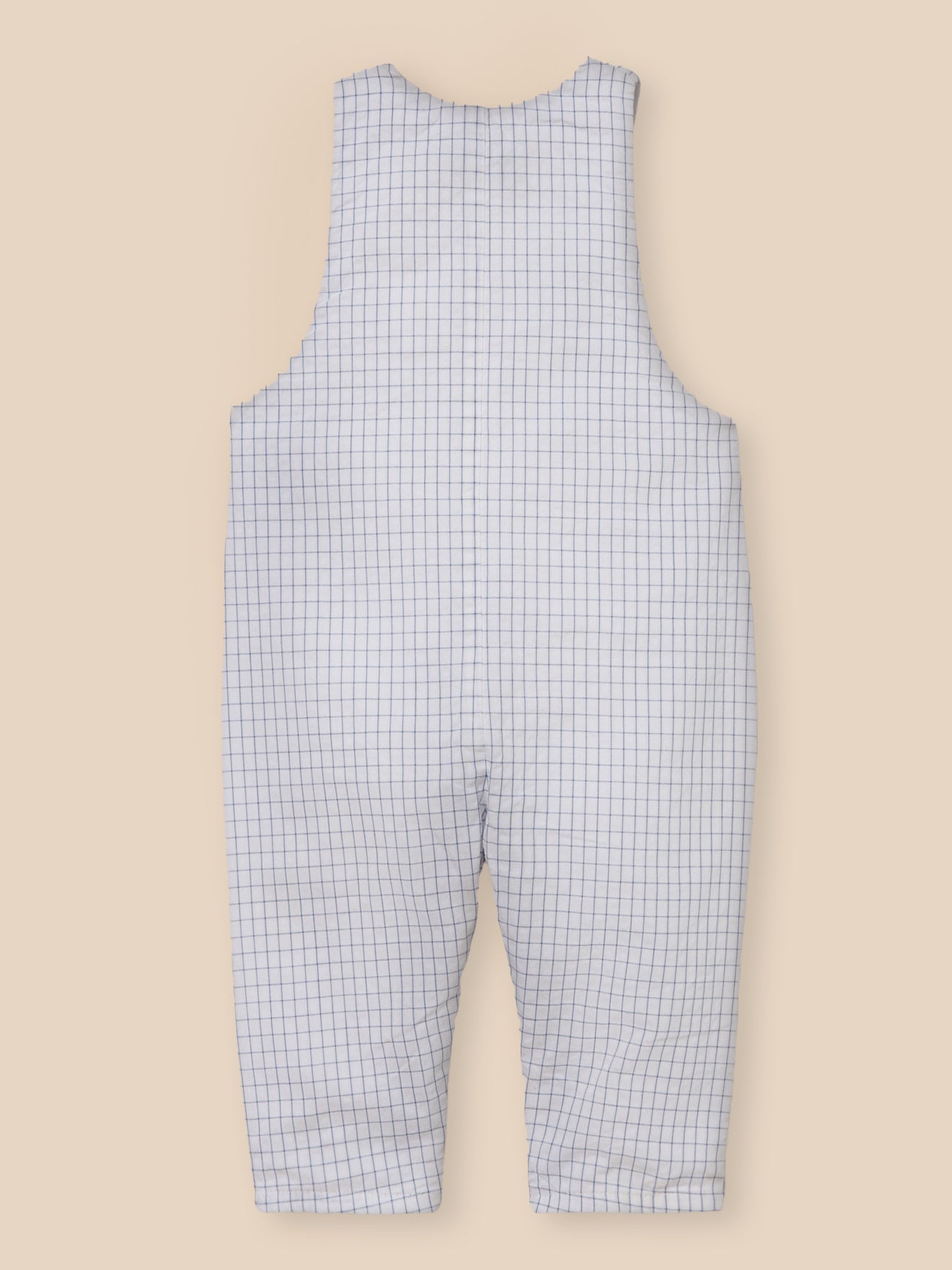 Baby-Latzhose mit Karomuster