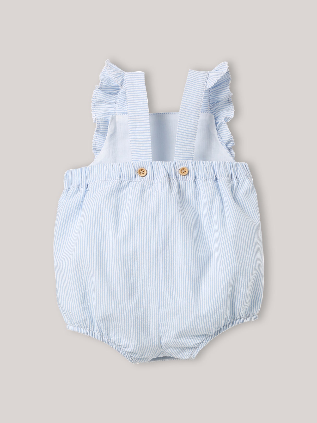 Babystrampler aus Seersucker