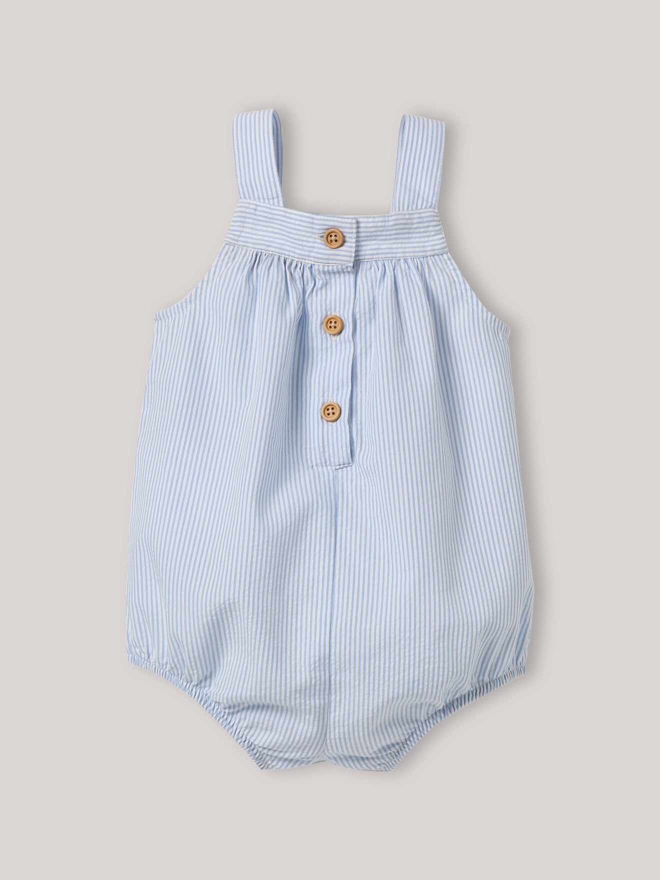 Babystrampler aus Seersucker