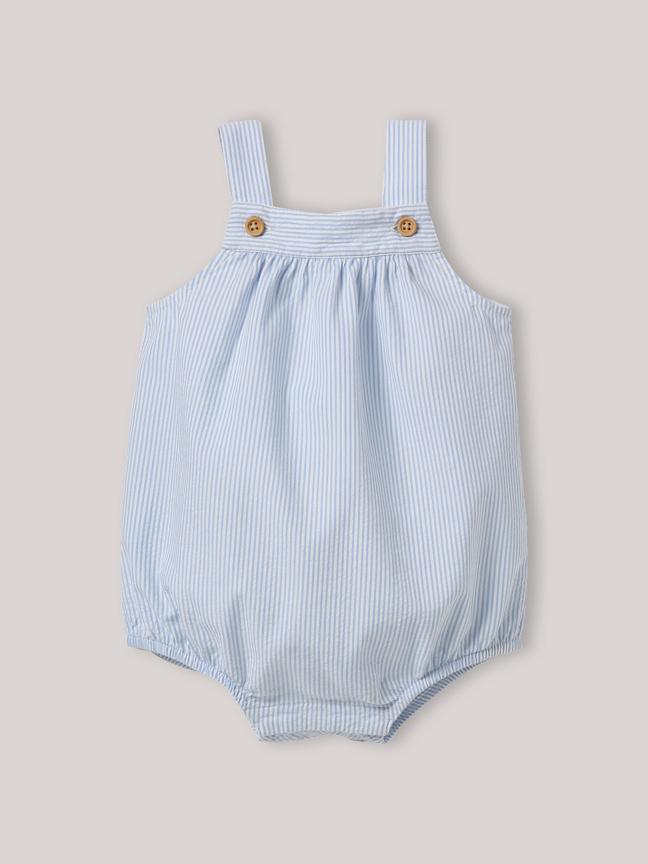 Babystrampler aus Seersucker