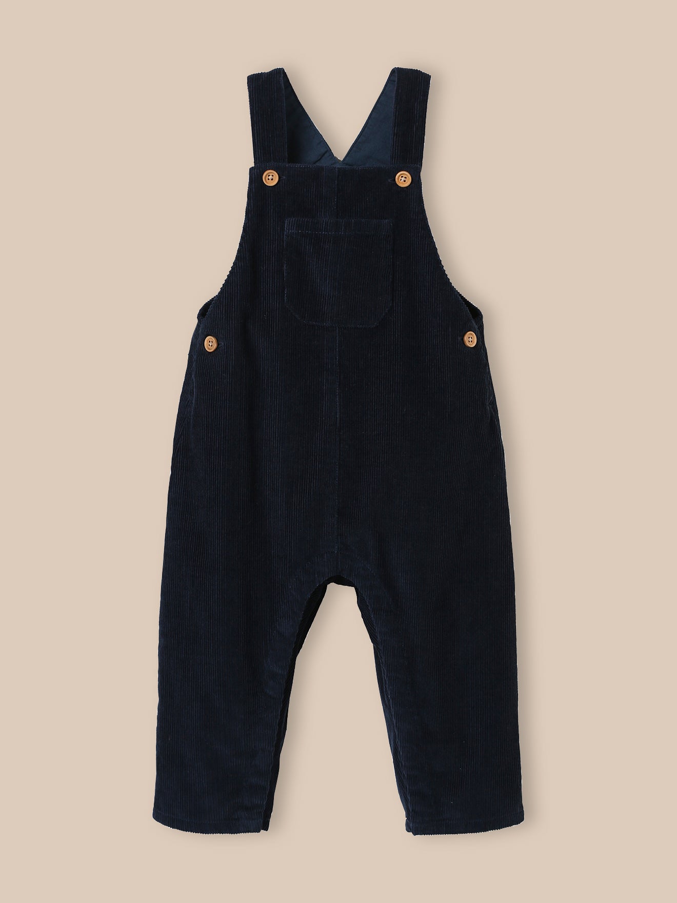 Baby-Latzhose aus Cordsamt