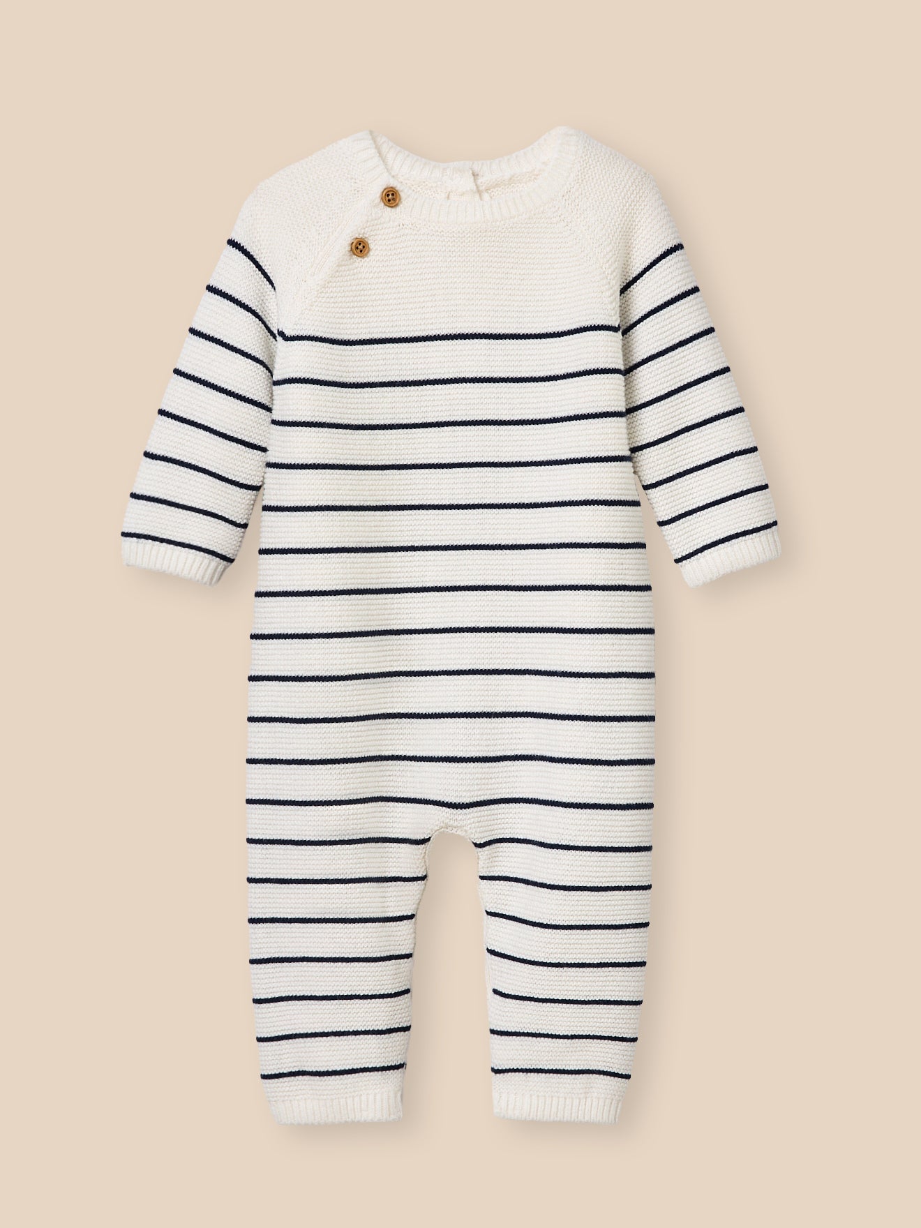 Overall, Baby, aus Bio-Baumwolle und Wolle