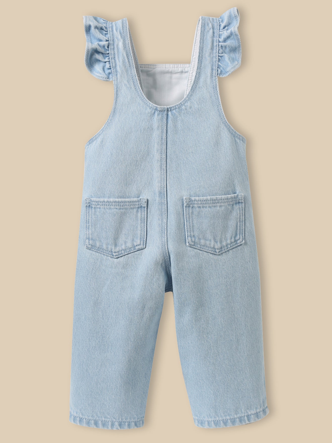 Latzhose aus Denim, Baby