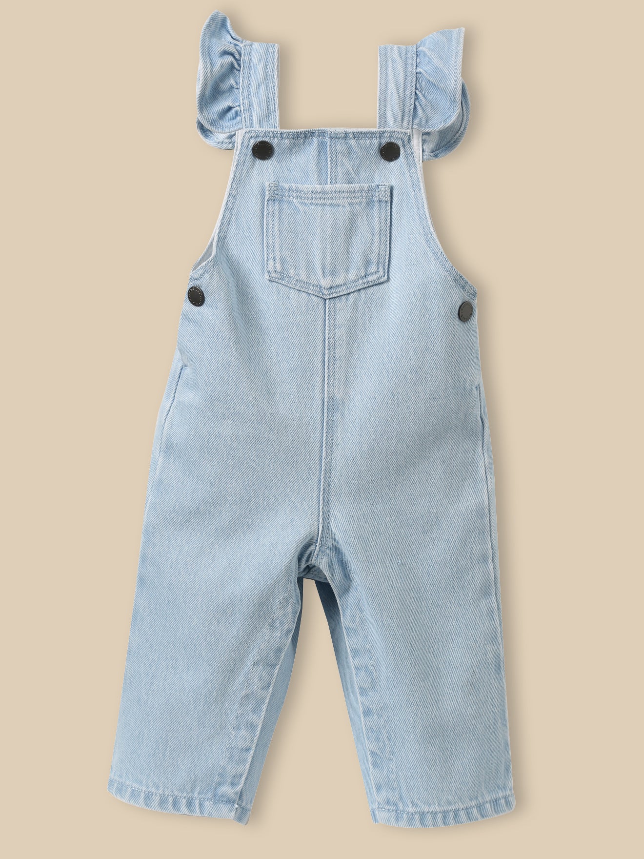 Latzhose aus Denim, Baby