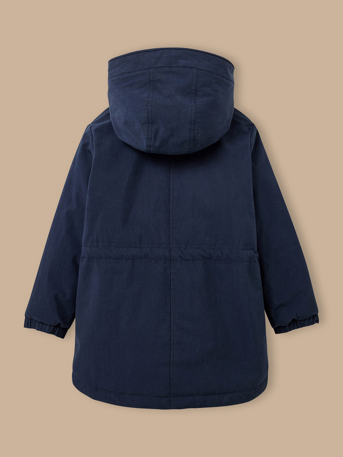 Mädchen-Parka mit Futter aus Pelzimitat