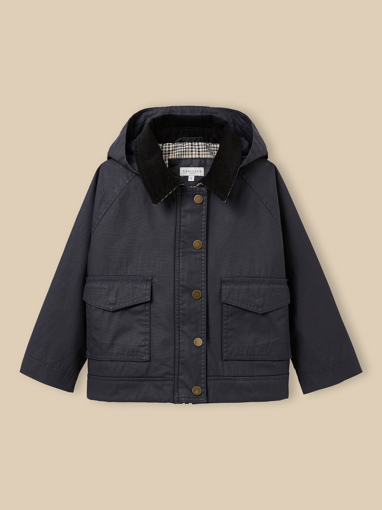 Jacke aus beschichteter Baumwolle – Kollektion « Junior »