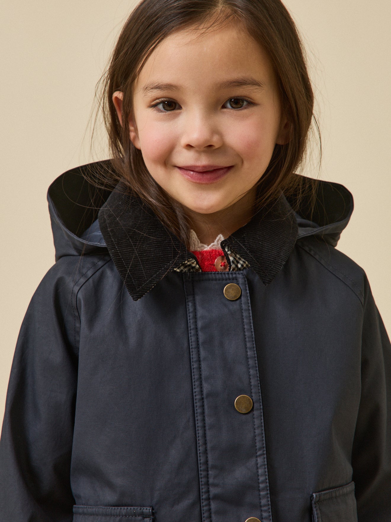 Jacke aus beschichteter Baumwolle – Kollektion « Junior »