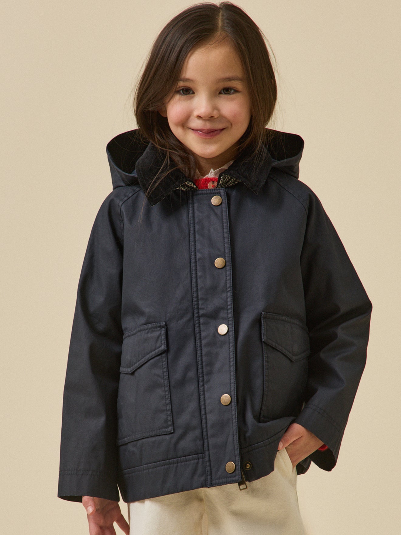 Jacke aus beschichteter Baumwolle – Kollektion « Junior »