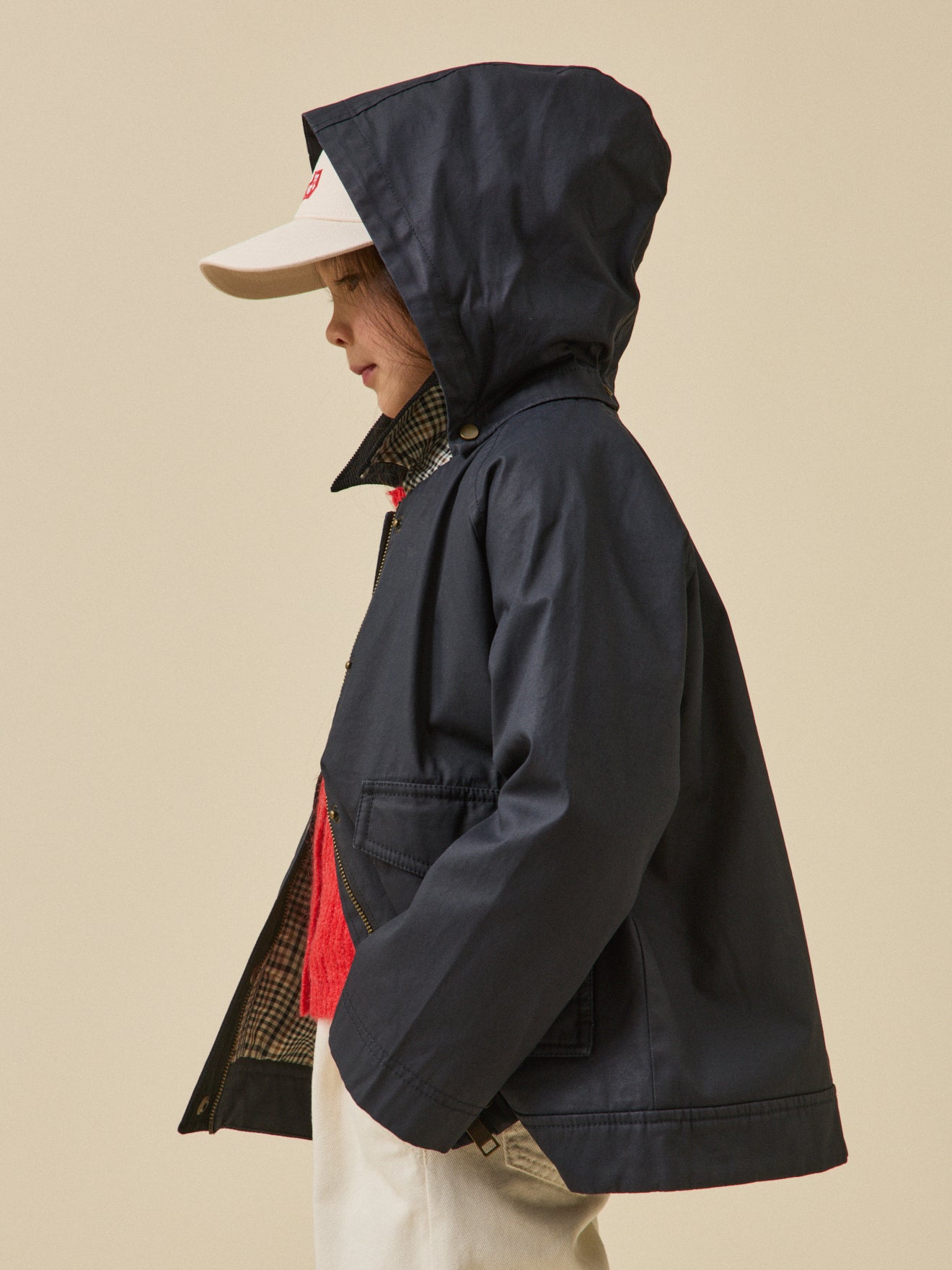 Jacke aus beschichteter Baumwolle – Kollektion « Junior »