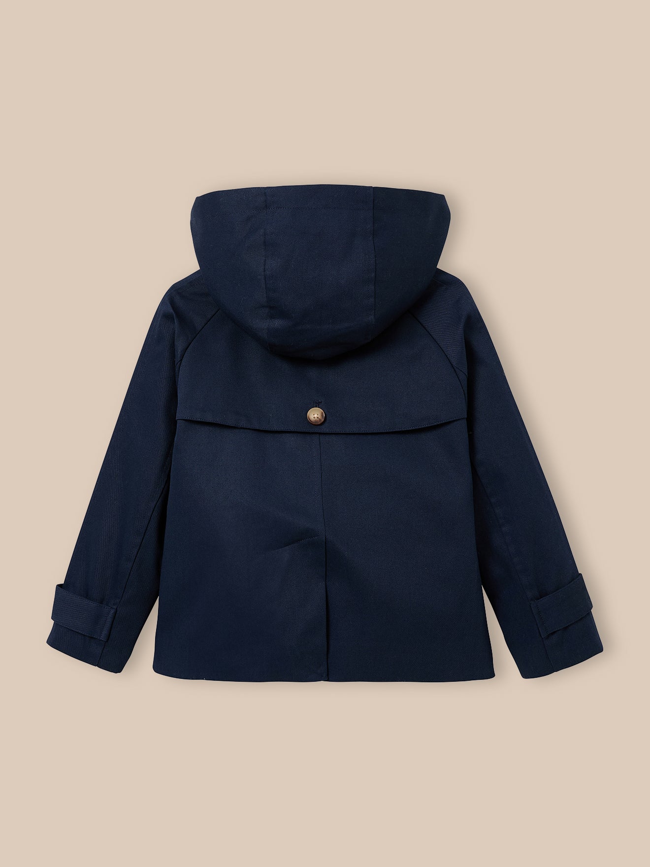 Mädchen-Trenchcoat, kurz – Junior-Kollektion