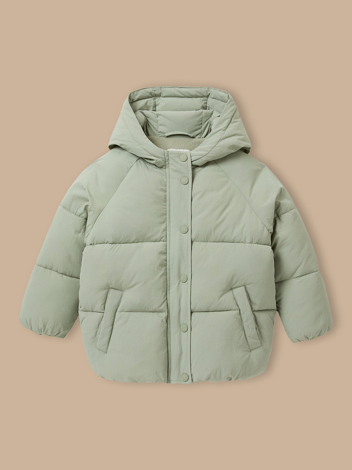Mädchen-Steppjacke mit Fleecefutter