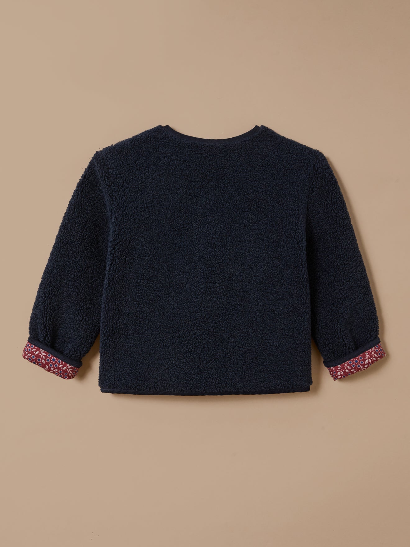 Mädchenjacke aus Sherpa