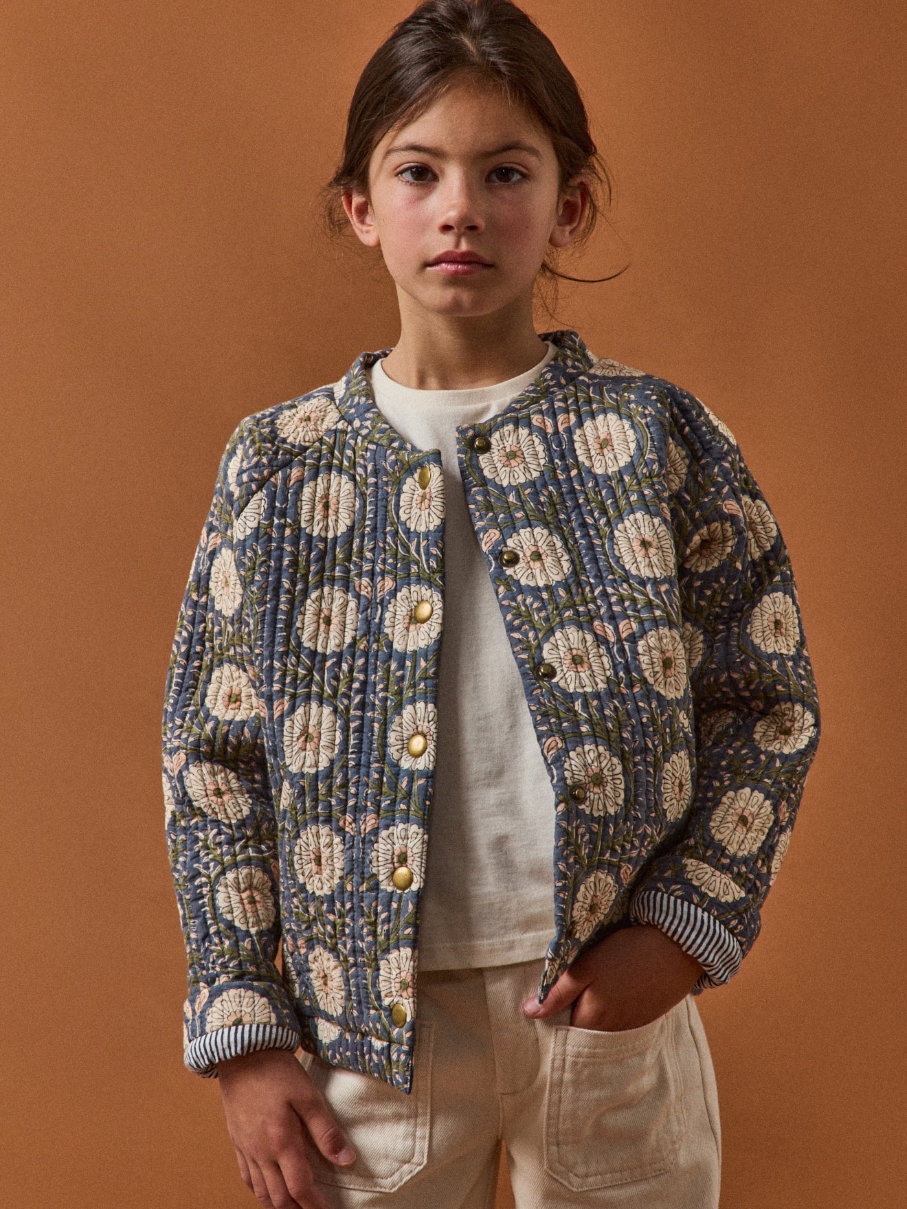 Mädchen-Steppjacke « HARIA » – Kollektion von Cyrillus X Apaches