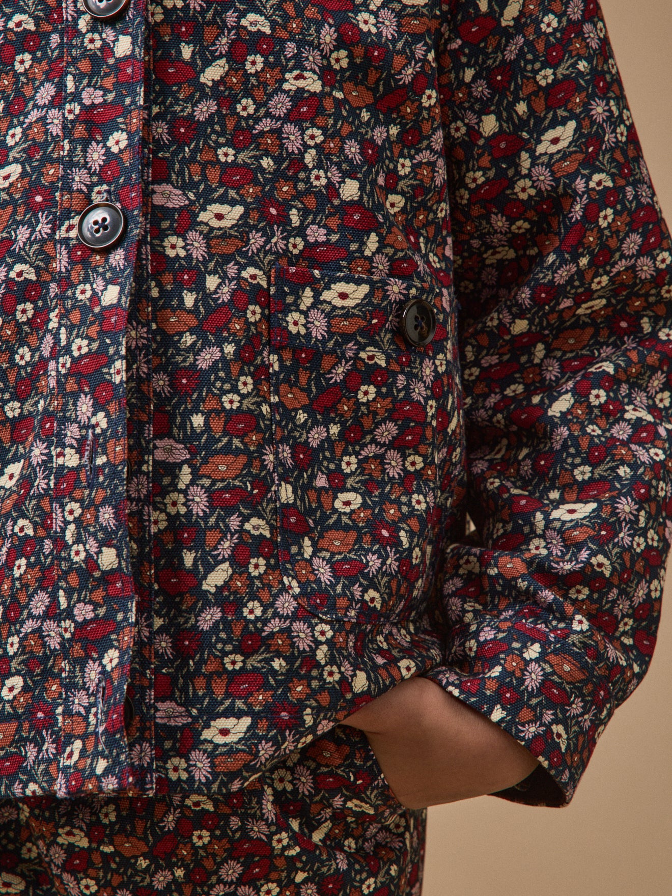 Mädchenjacke « Petal & Daisy » – Made with Liberty® Fabrics
