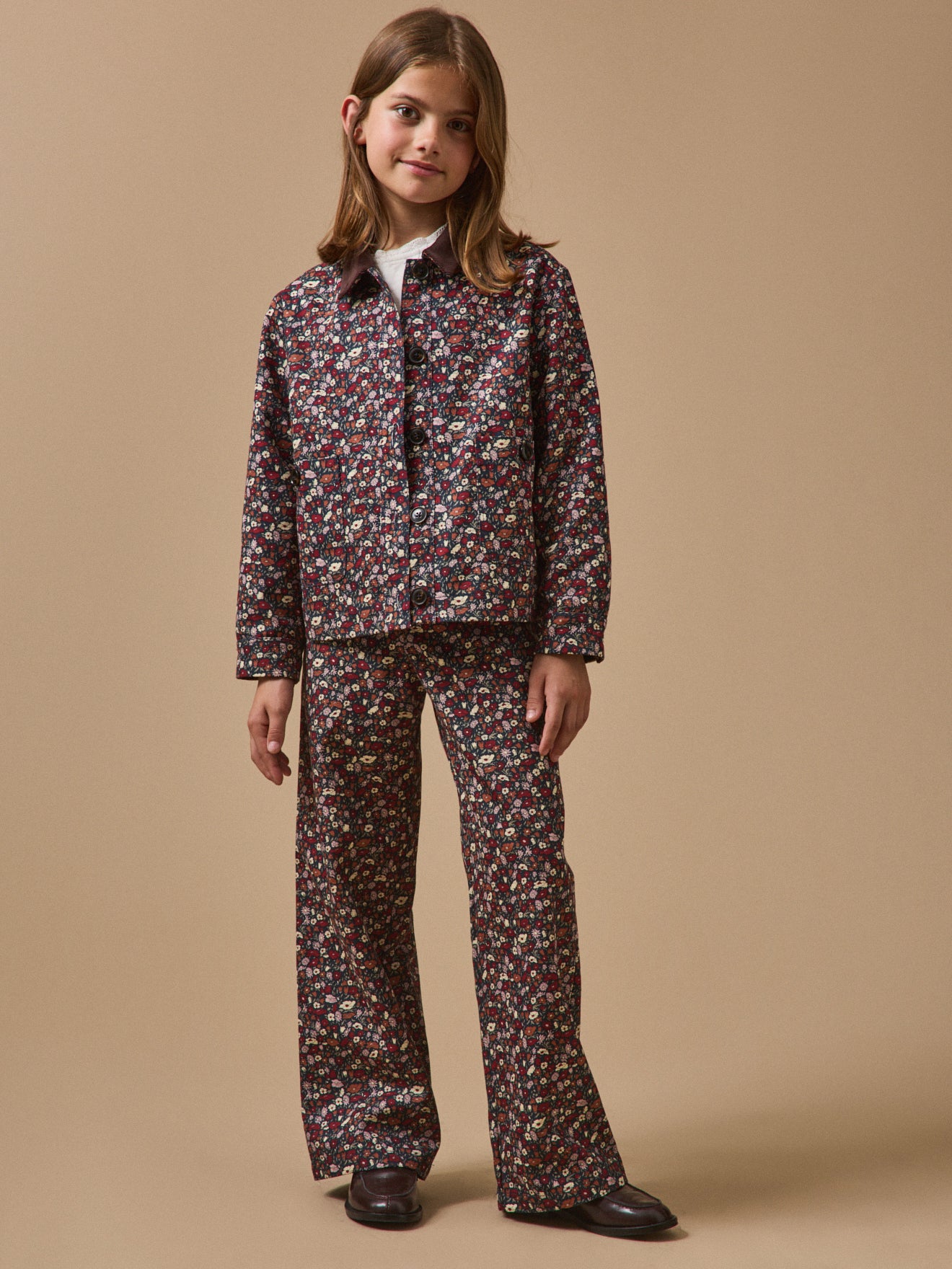 Mädchenjacke « Petal & Daisy » – Made with Liberty® Fabrics