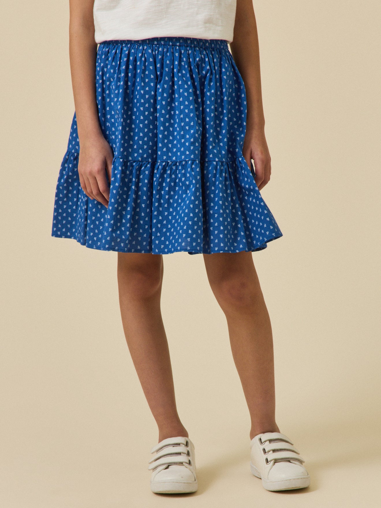 Mädchen-Rock mit Volant – Kollektion « Junior »